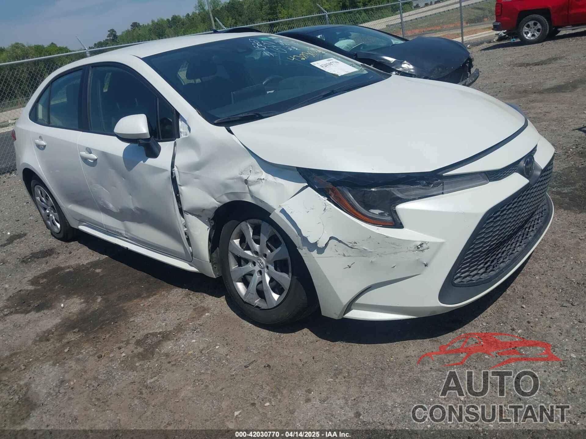TOYOTA COROLLA 2021 - JTDEPMAE2MJ154485