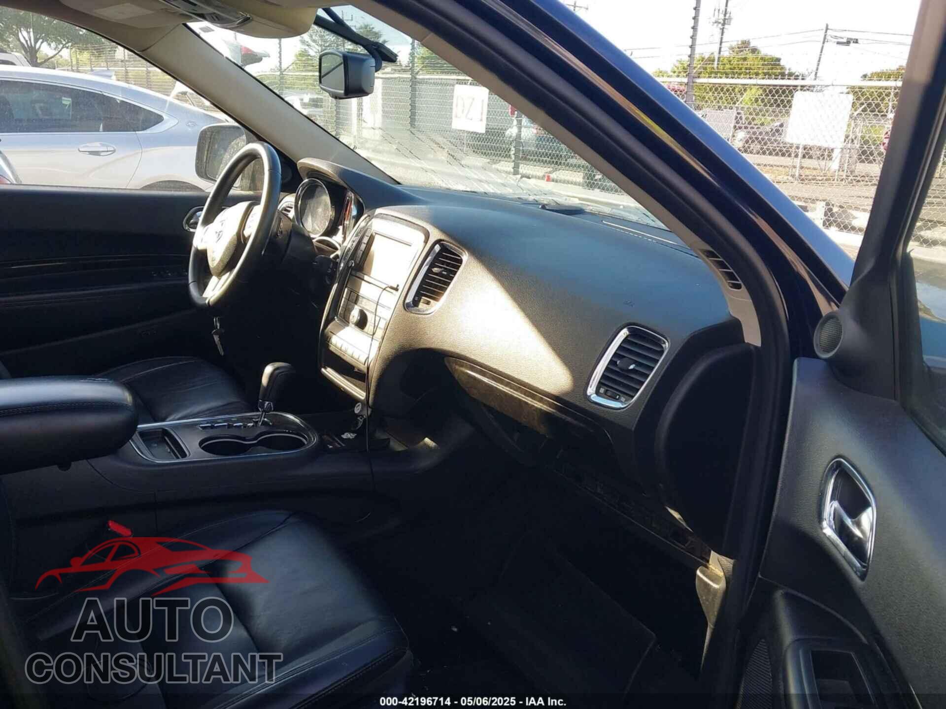 DODGE DURANGO 2012 - 1C4RDJDG5CC330860