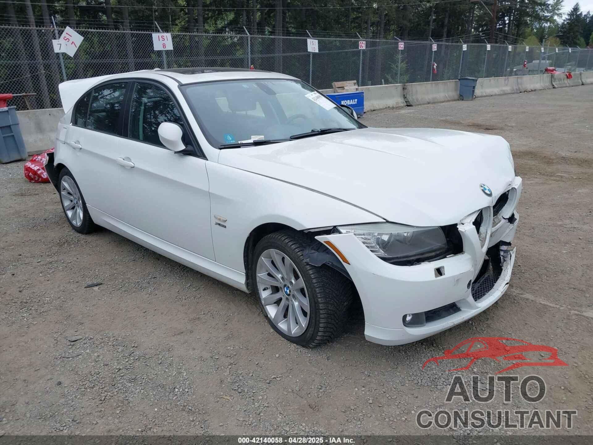 BMW 328I 2011 - WBAPK5G59BNN27626