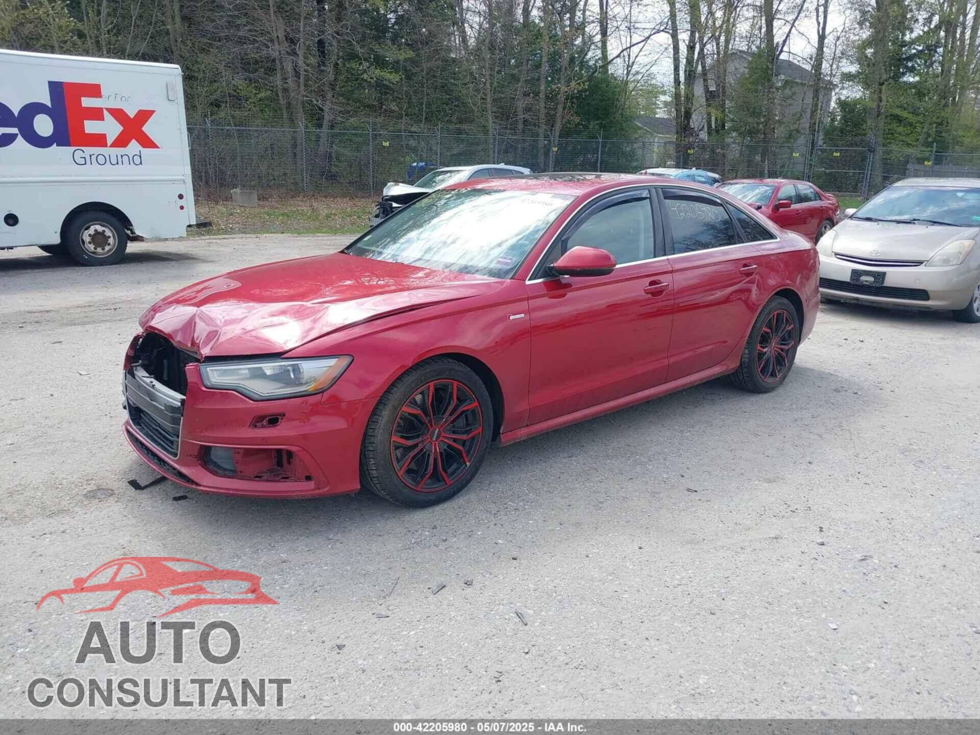 AUDI A6 2013 - WAUHGBFC4DN004599