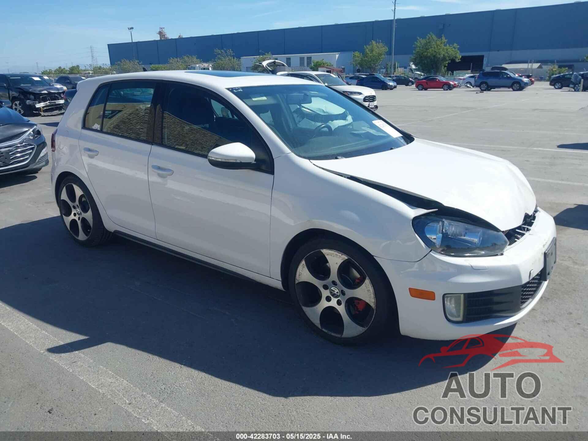 VOLKSWAGEN GTI 2012 - WVWHV7AJ6CW252406