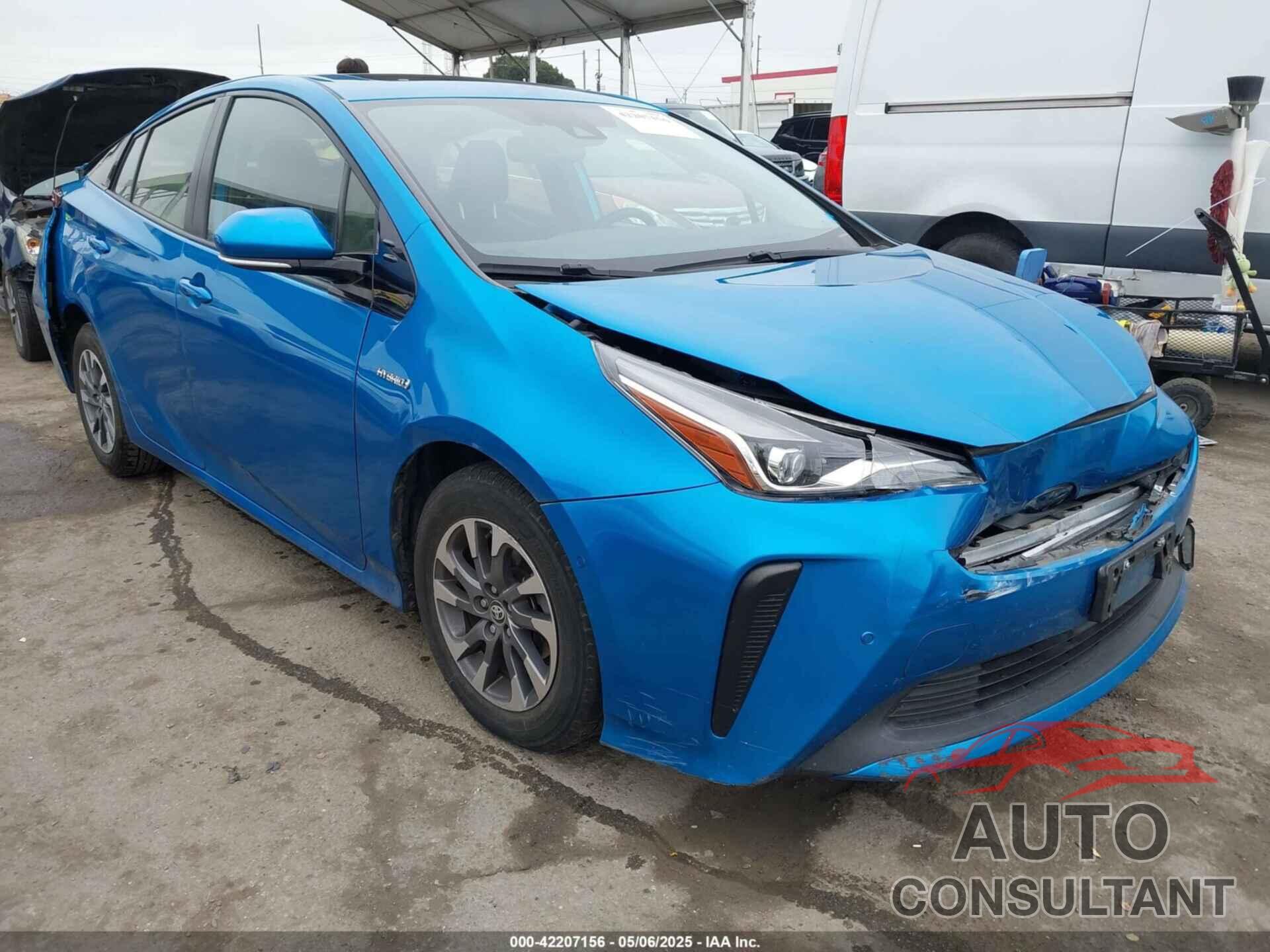 TOYOTA PRIUS 2020 - JTDKARFU9L3104395