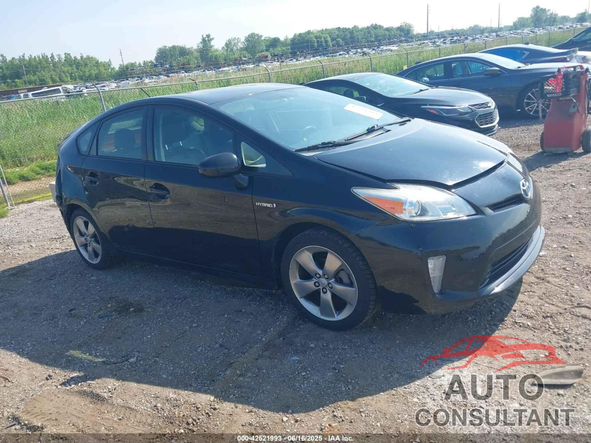 TOYOTA PRIUS 2013 - JTDKN3DU2D1636248