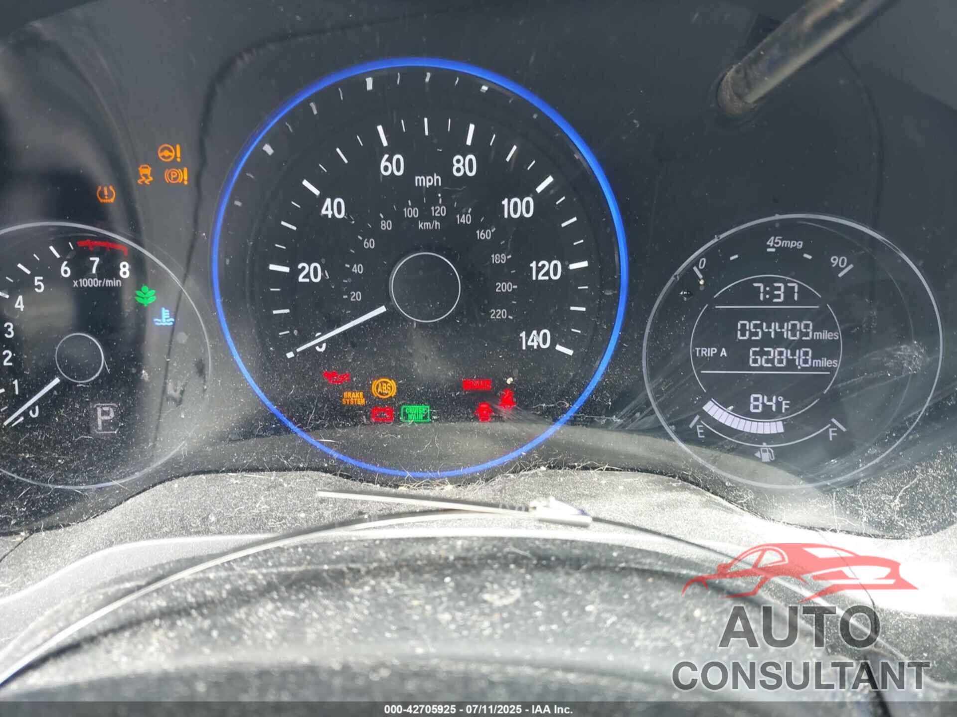 HONDA HR-V 2019 - 3CZRU6H32KG703931