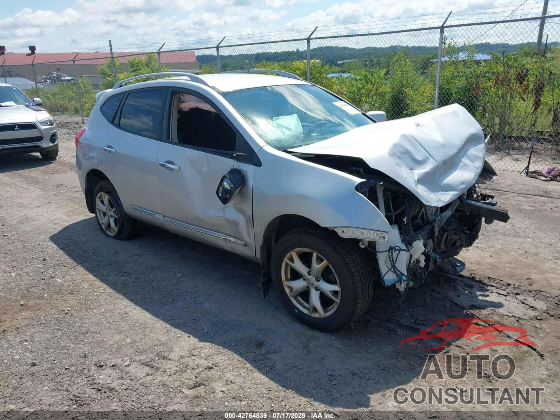 NISSAN ROGUE 2011 - JN8AS5MV0BW678382