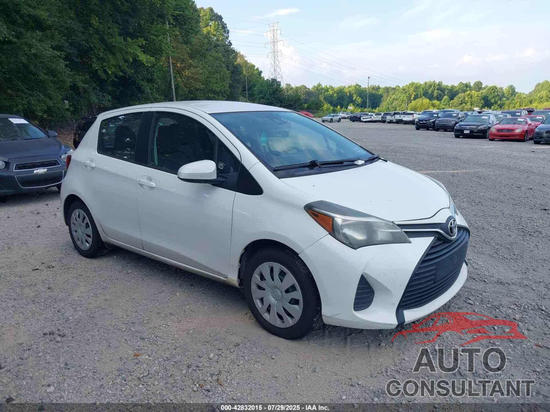 TOYOTA YARIS 2017 - VNKKTUD31HA085083