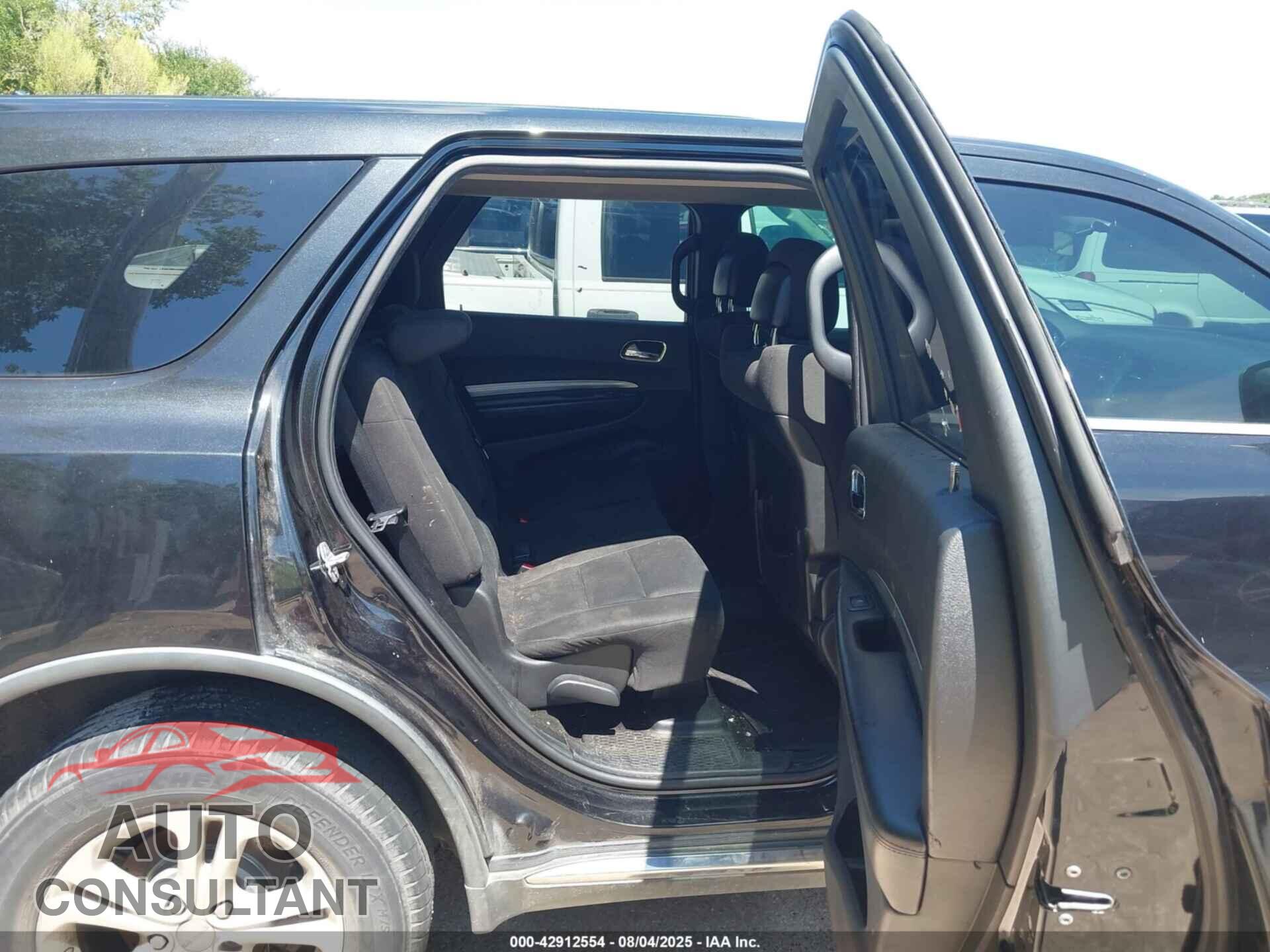 DODGE DURANGO 2012 - 1C4RDJAG3CC271411