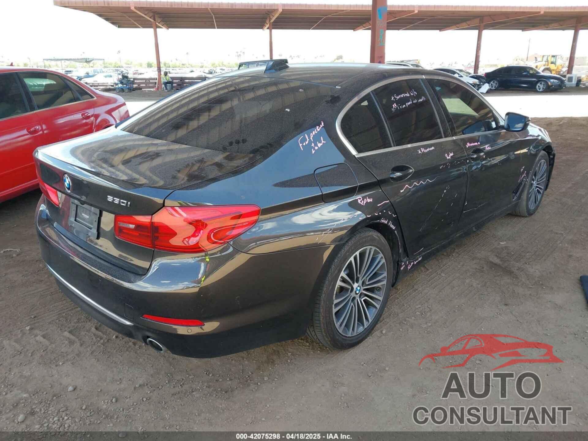 BMW 530I 2019 - WBAJA5C52KWW20562
