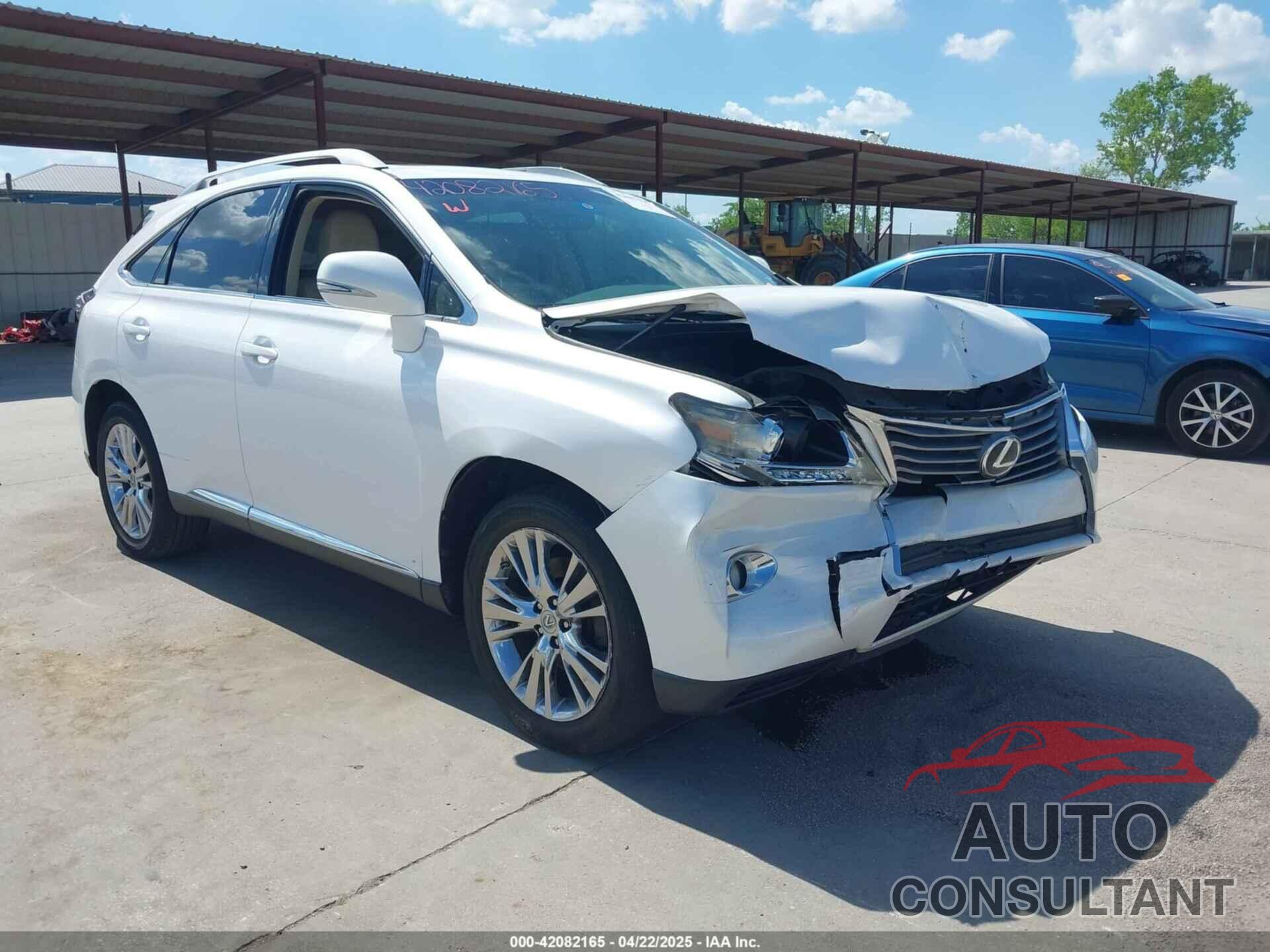 LEXUS RX 350 2013 - 2T2ZK1BA9DC090673