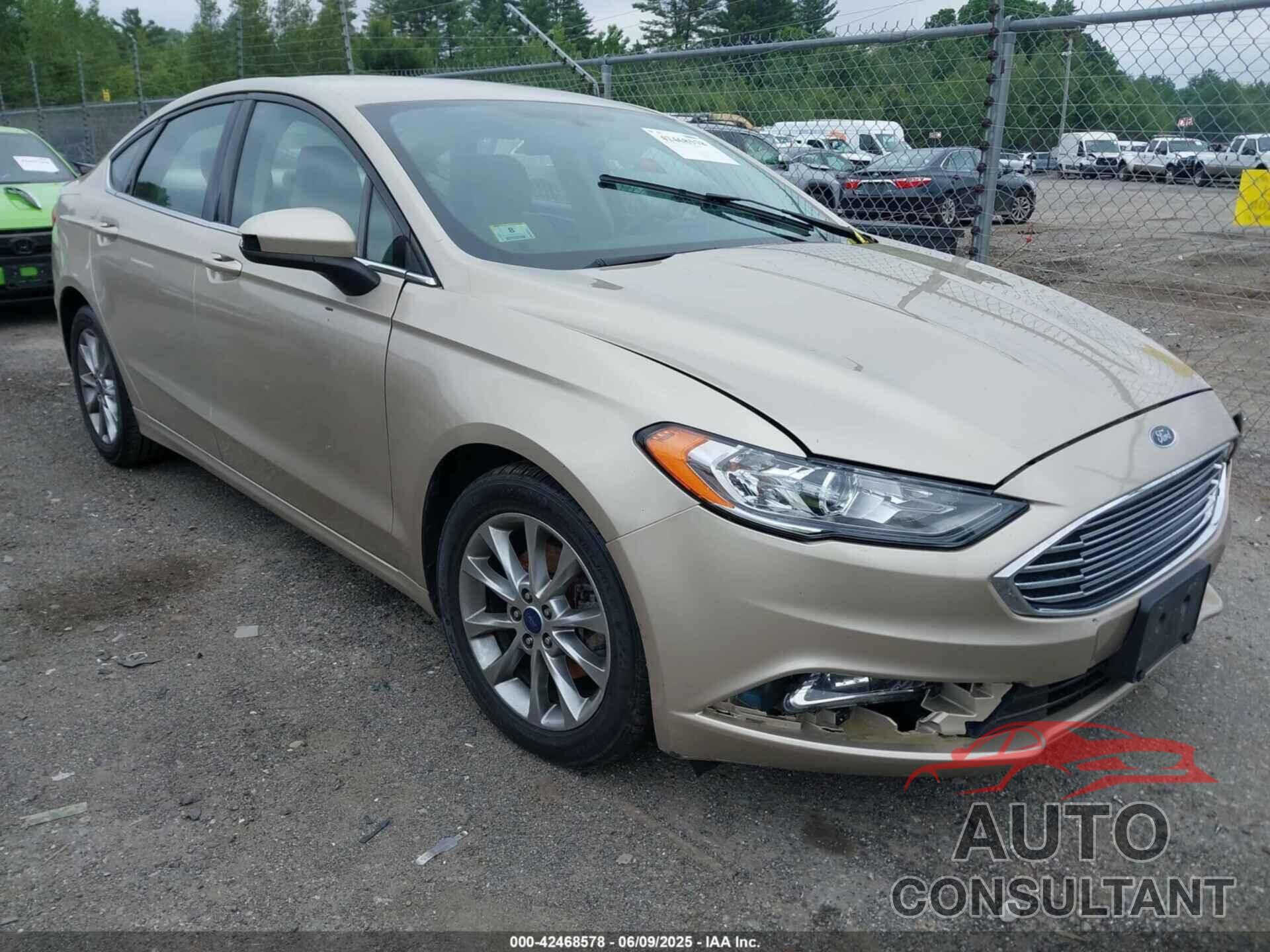 FORD FUSION 2017 - 3FA6P0H73HR344902