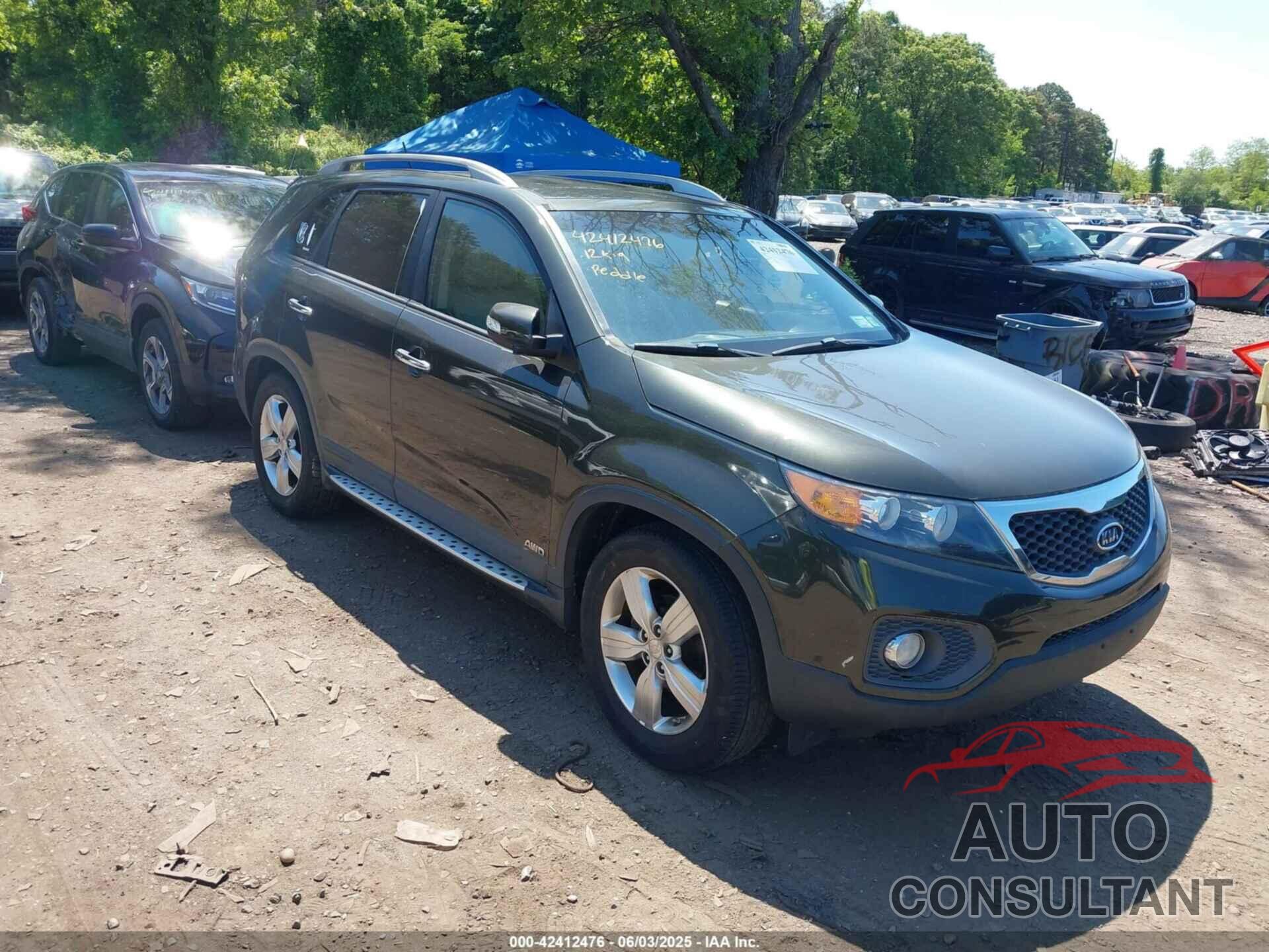 KIA SORENTO 2012 - 5XYKUDA24CG271825