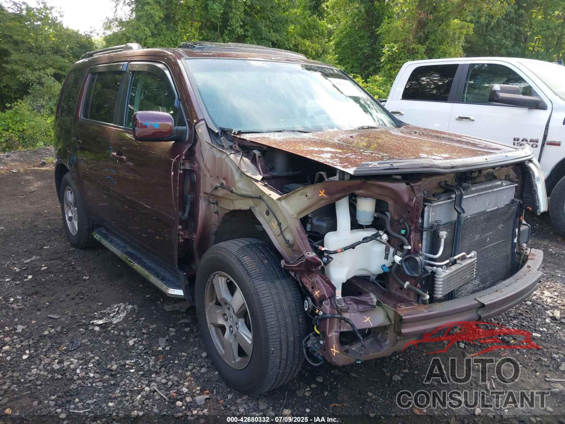 HONDA PILOT 2009 - 5FNYF48589B015594