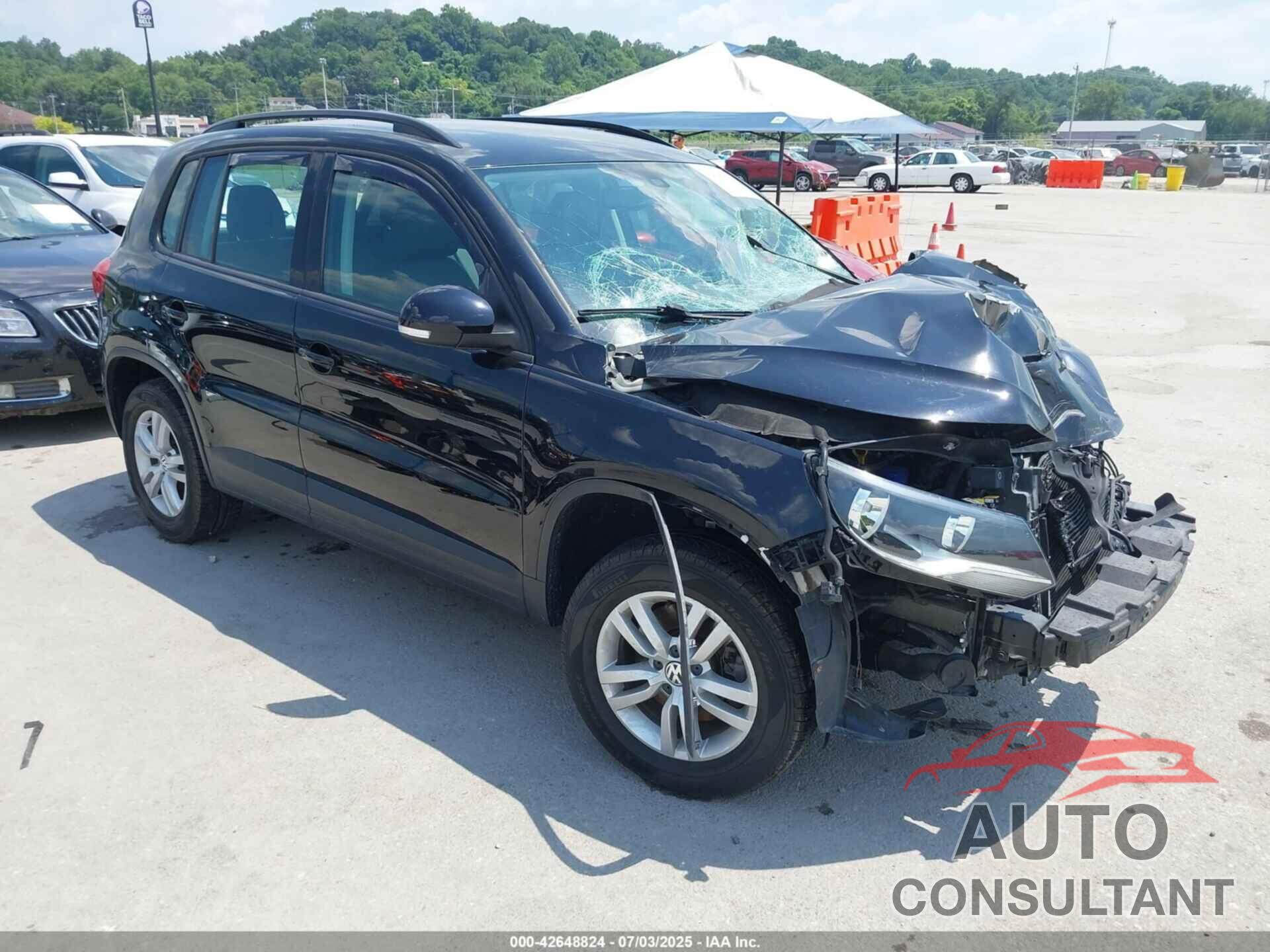 VOLKSWAGEN TIGUAN 2016 - WVGAV7AX0GW606296