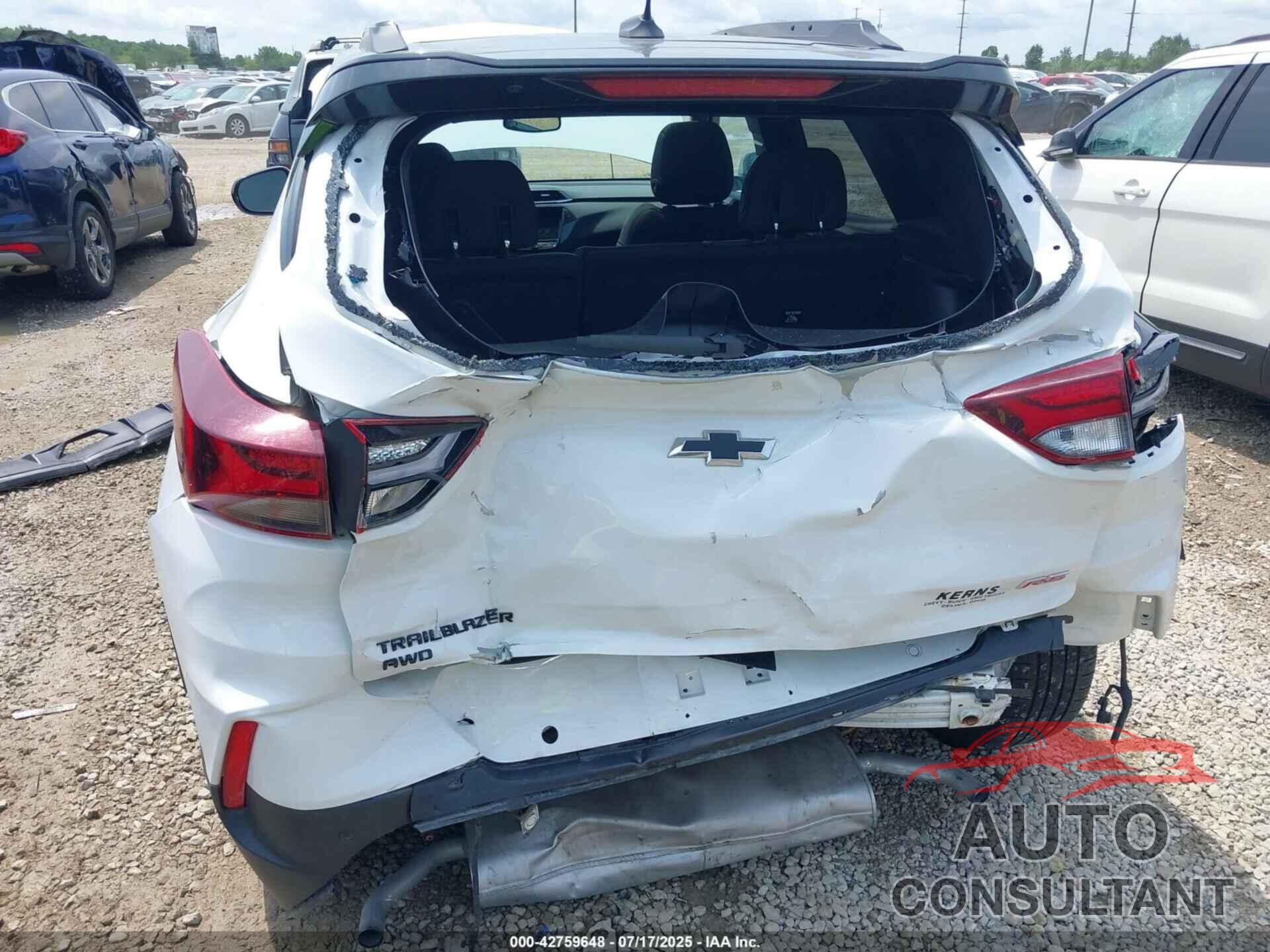CHEVROLET TRAILBLAZER 2023 - KL79MUSL0PB011294