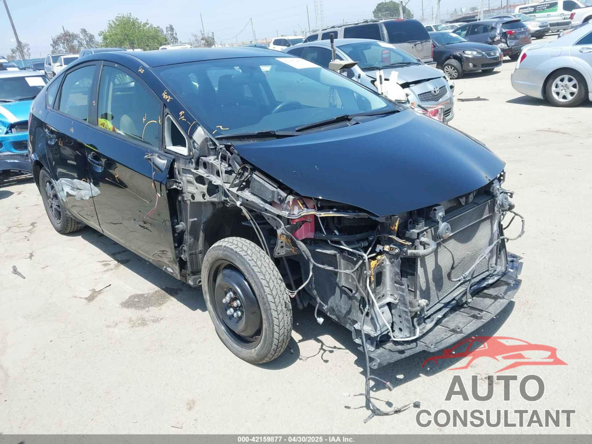 TOYOTA PRIUS 2014 - JTDKN3DUXE1738737