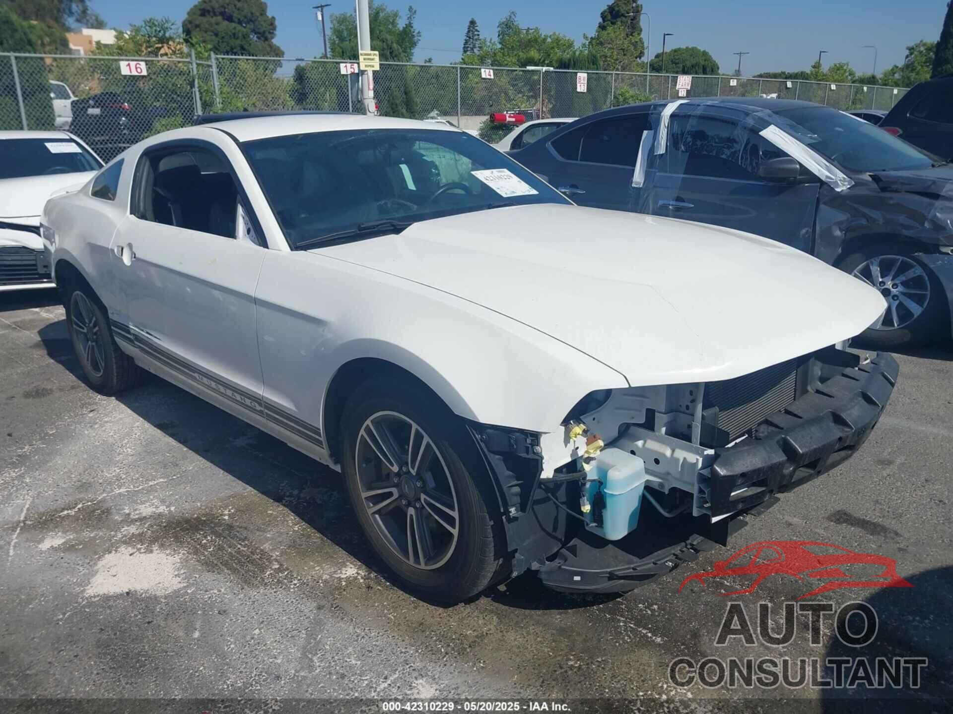 FORD MUSTANG 2011 - 1ZVBP8AM5B5125809