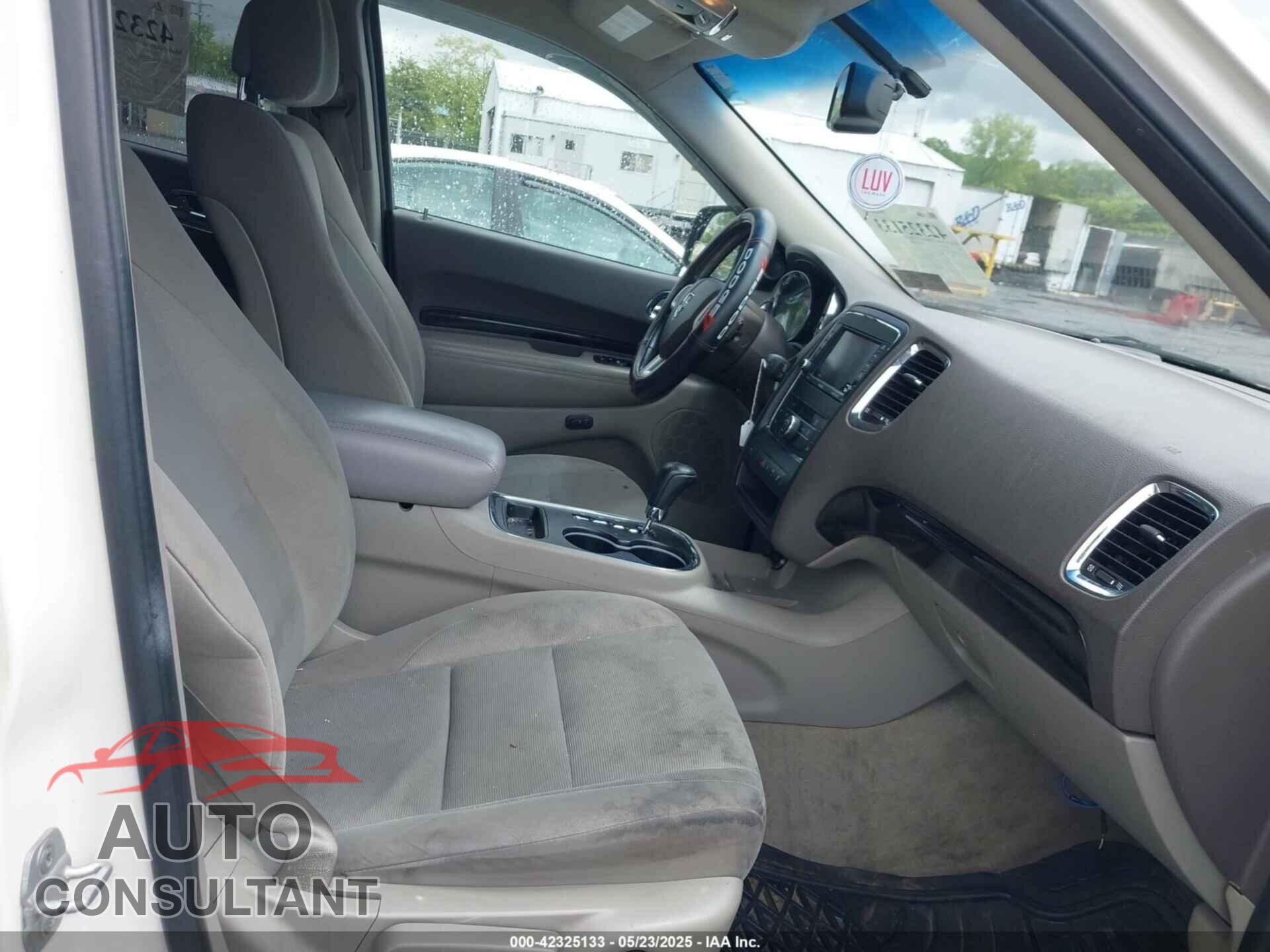 DODGE DURANGO 2012 - 1C4RDJDG8CC130491