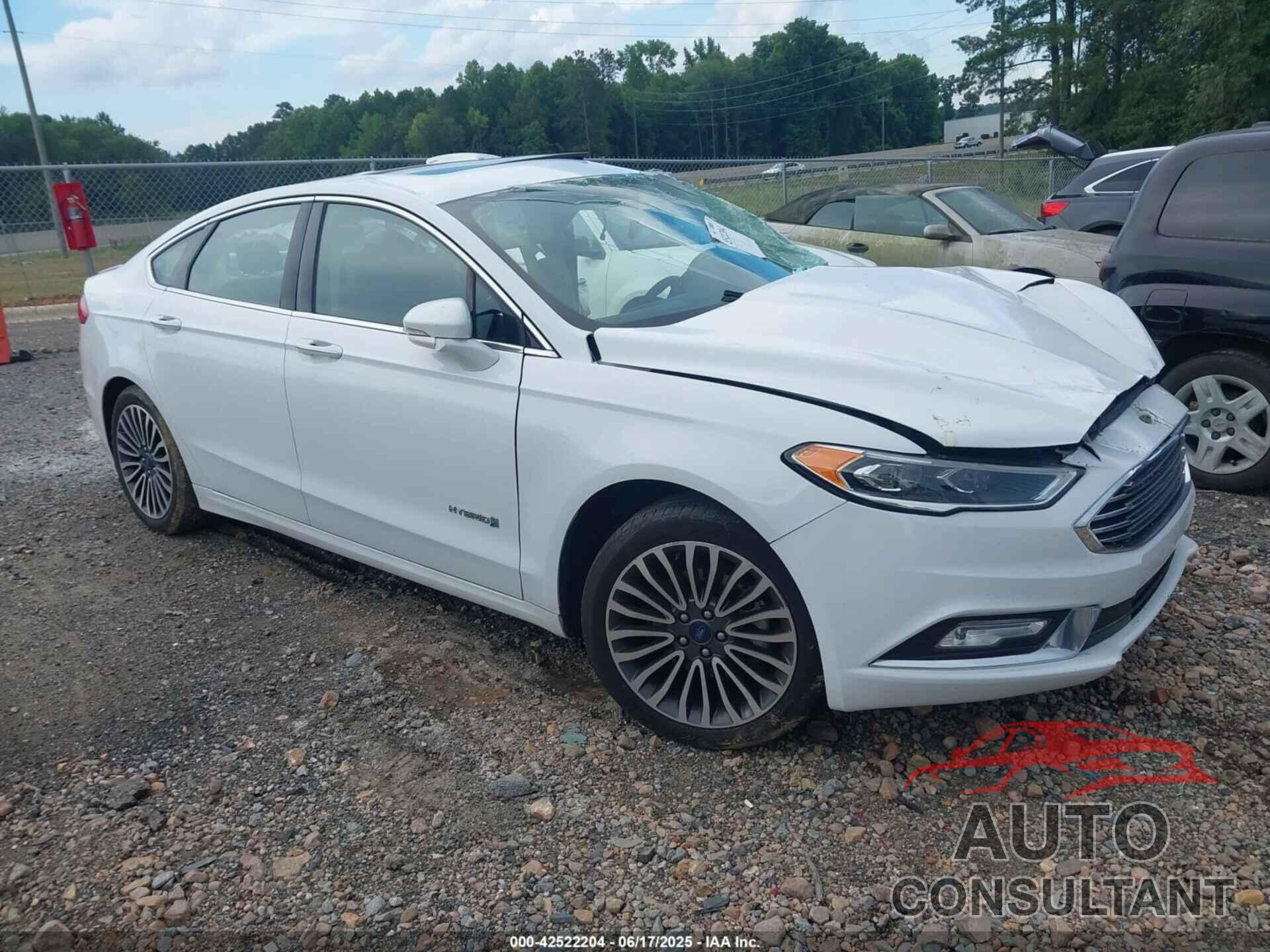 FORD FUSION HYBRID 2018 - 3FA6P0RU9JR206923