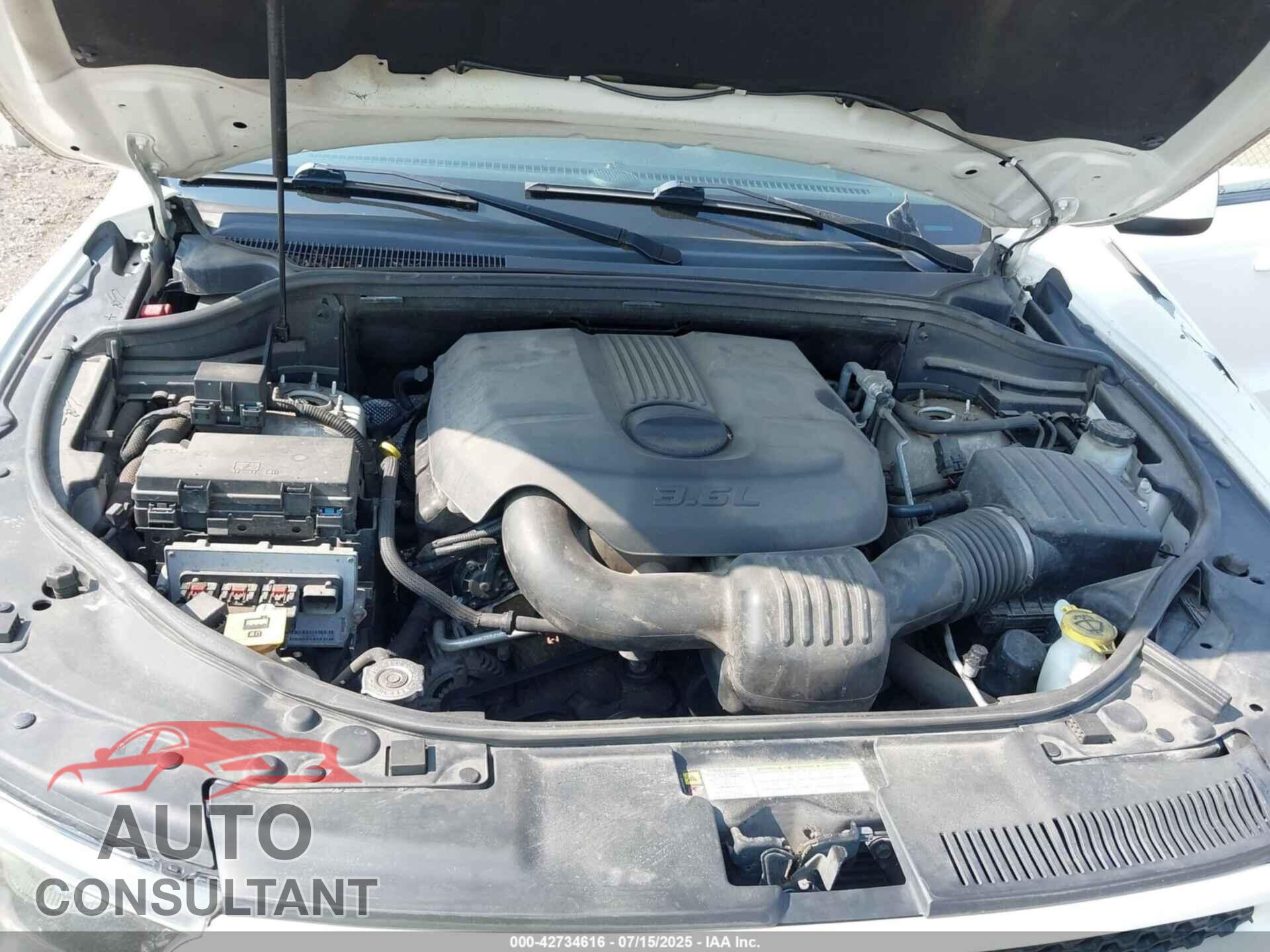 DODGE DURANGO 2011 - 1D4RE3GG3BC717431