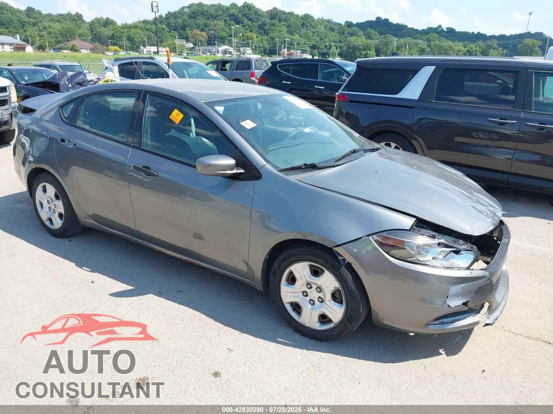 DODGE DART 2013 - 1C3CDFAA0DD103255