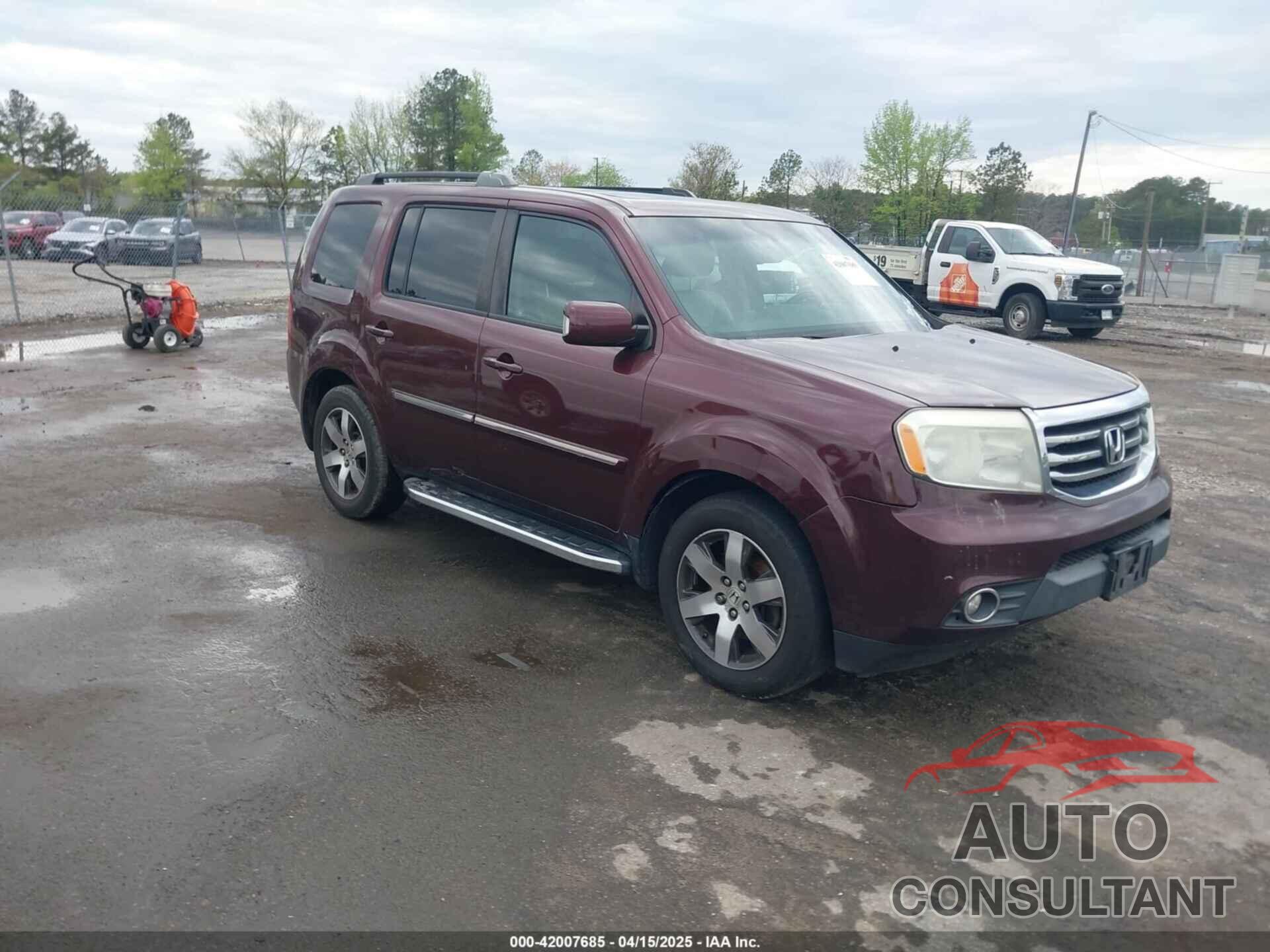 HONDA PILOT 2012 - 5FNYF4H90CB065531