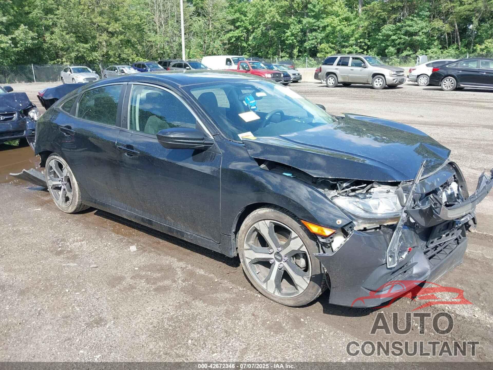 HONDA CIVIC 2017 - 19XFC2F54HE058129
