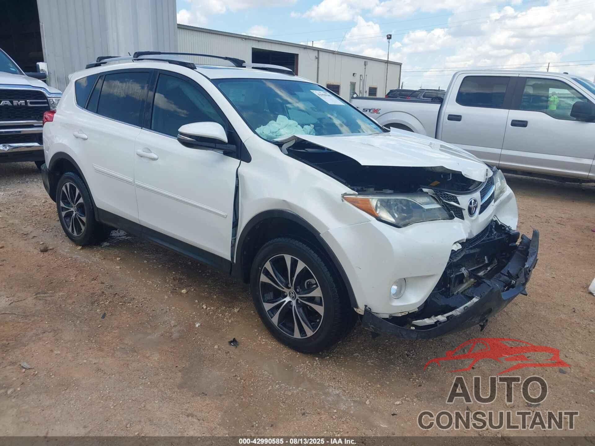 TOYOTA RAV4 2015 - 2T3YFREV7FW154252