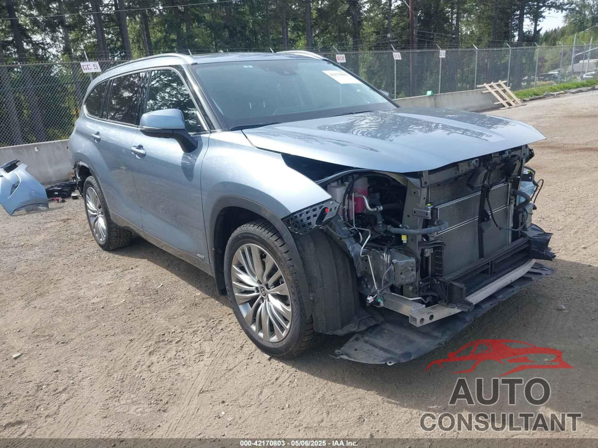 TOYOTA HIGHLANDER 2022 - 5TDEBRCH7NS098017