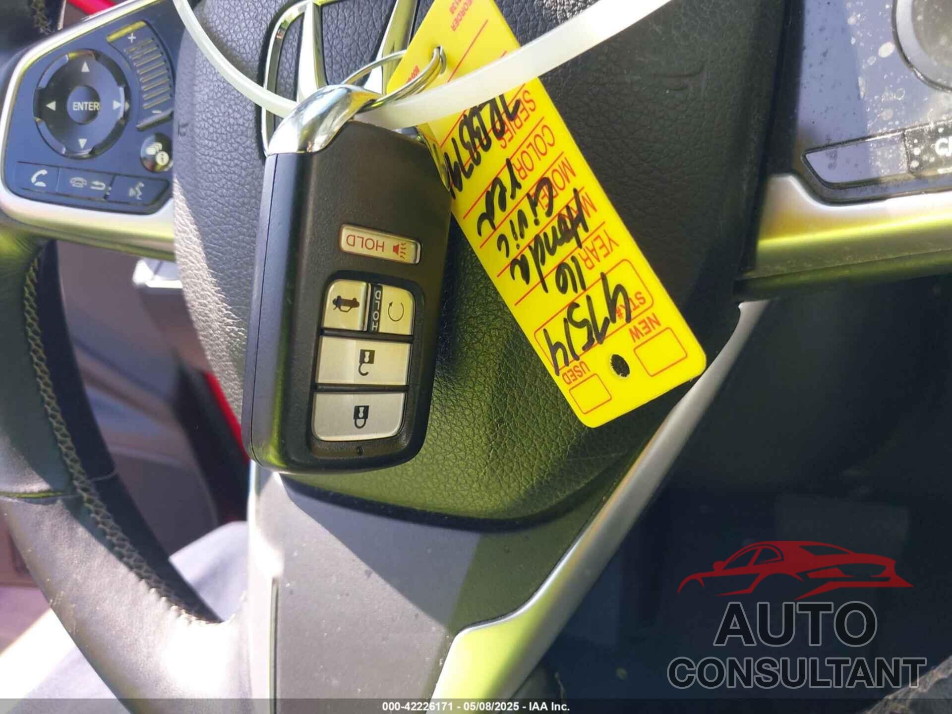 HONDA CIVIC 2016 - 2HGFC1F79GH633213