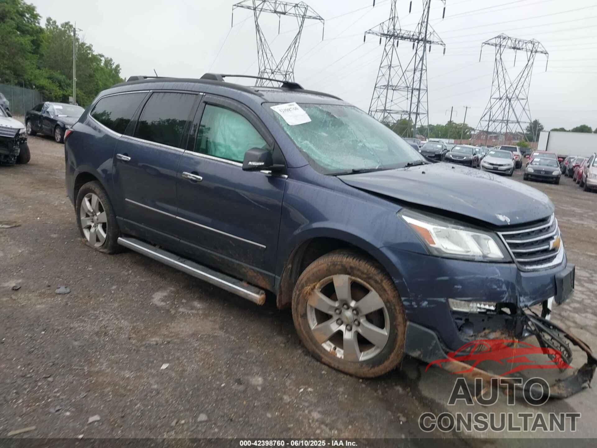 CHEVROLET TRAVERSE 2013 - 1GNKVLKDXDJ127289