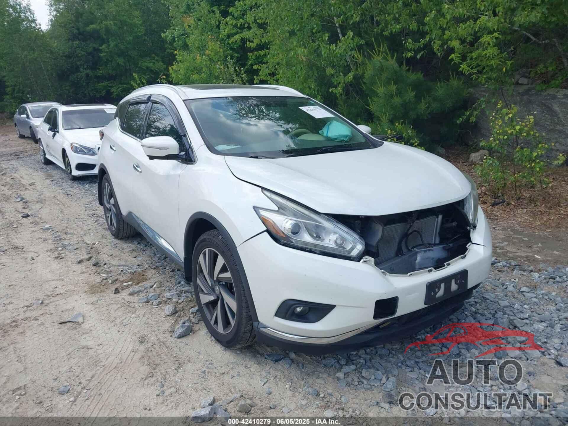 NISSAN MURANO 2015 - 5N1AZ2MH6FN264949
