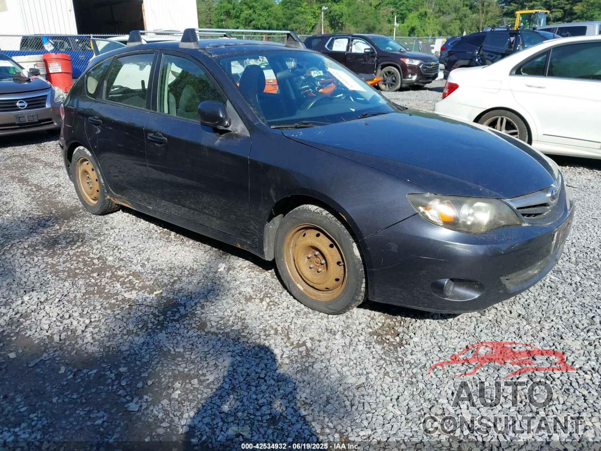 SUBARU IMPREZA 2011 - JF1GH6A69BH804921