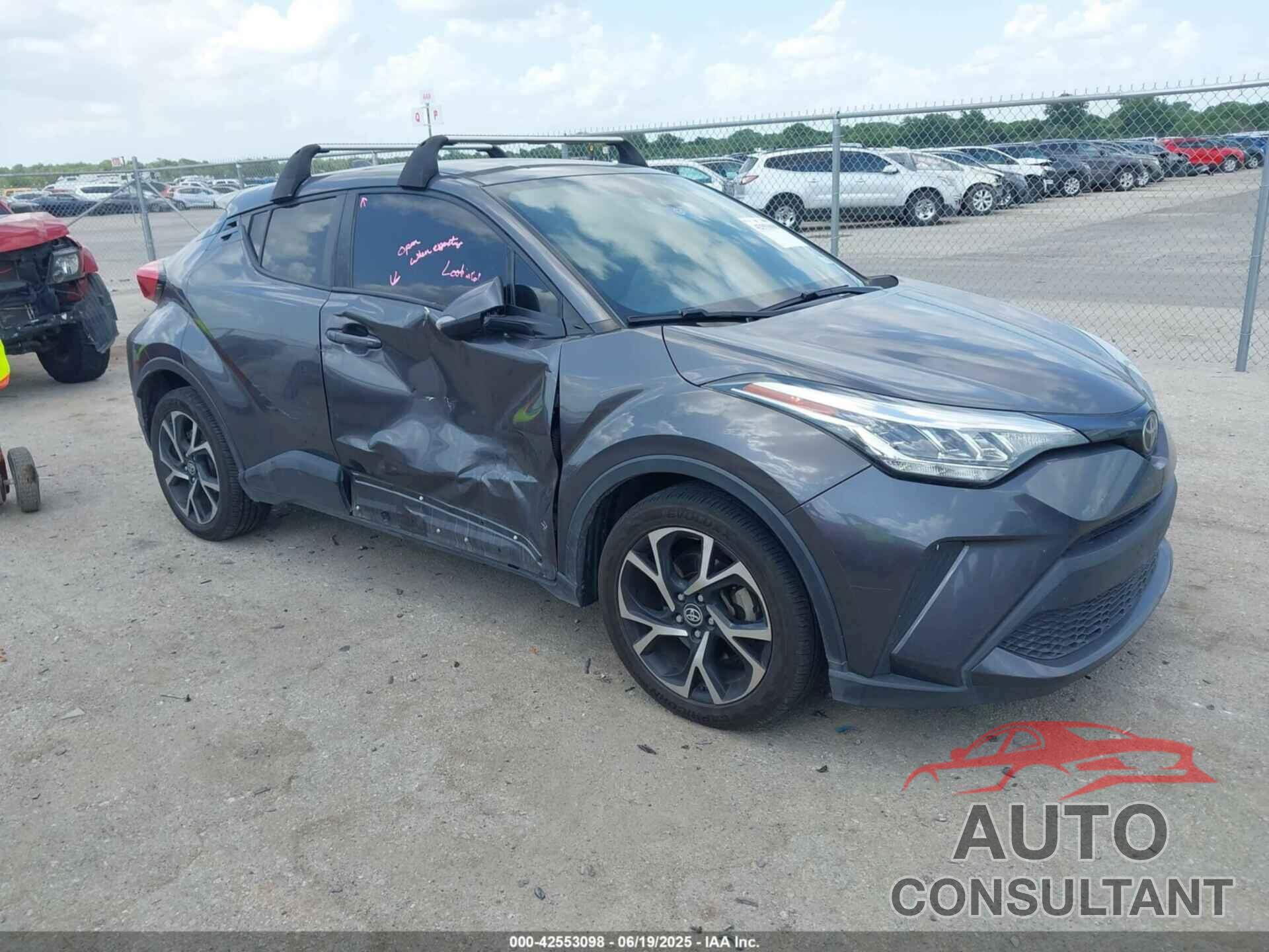 TOYOTA C-HR 2020 - JTNKHMBX6L1068087