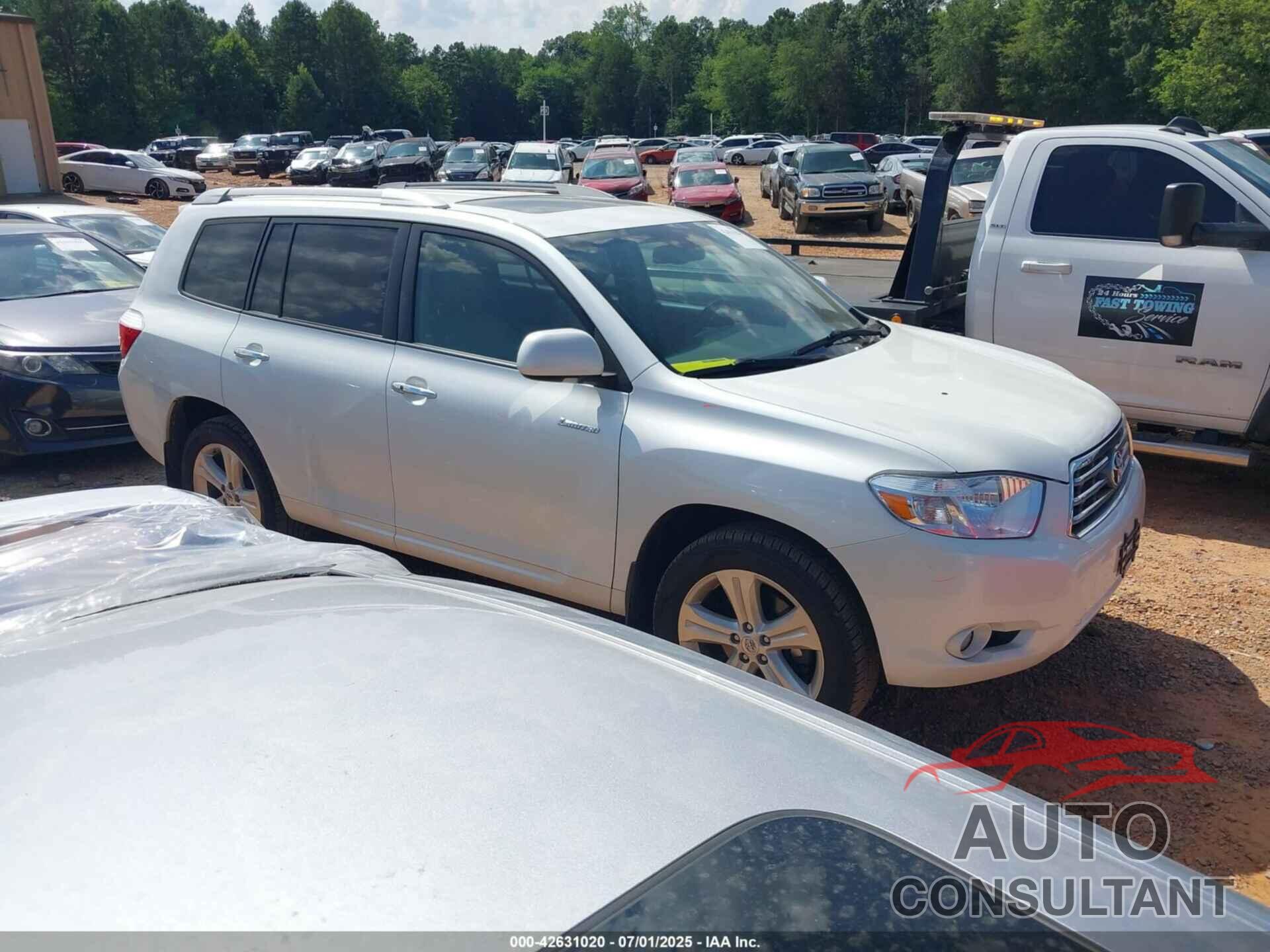 TOYOTA HIGHLANDER 2009 - JTEES42A592110133