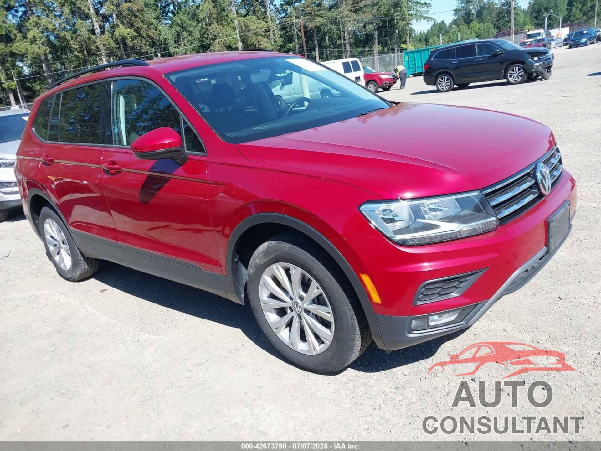 VOLKSWAGEN TIGUAN 2018 - 3VV0B7AX5JM209264