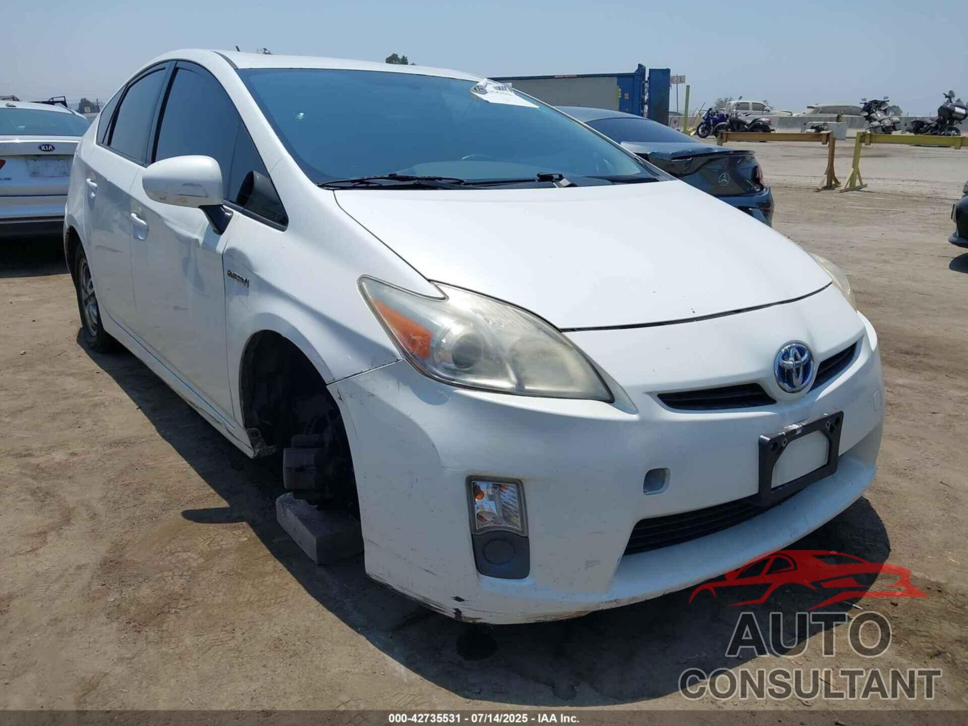 TOYOTA PRIUS 2010 - JTDKN3DU3A1079300