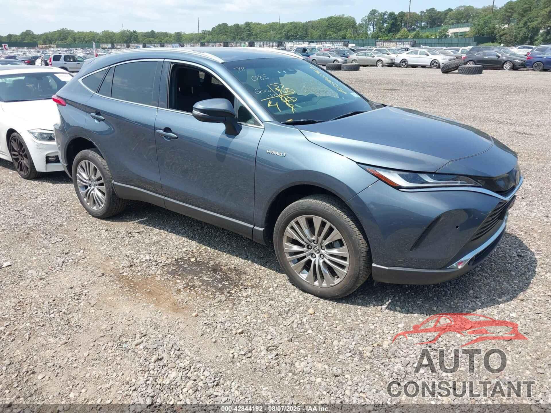TOYOTA VENZA 2021 - JTEAAAAH9MJ014938