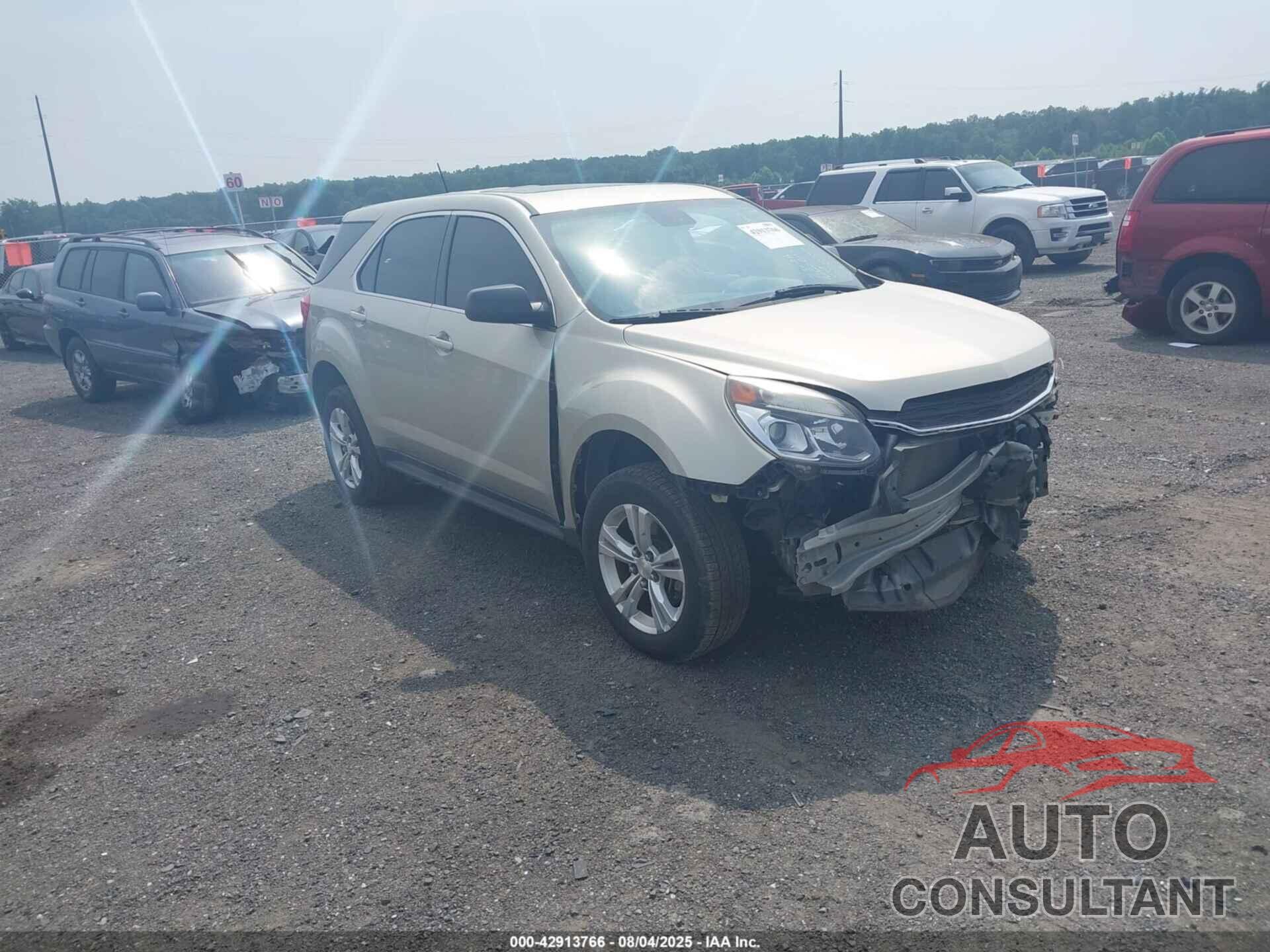 CHEVROLET EQUINOX 2016 - 2GNALBEK9G1119947