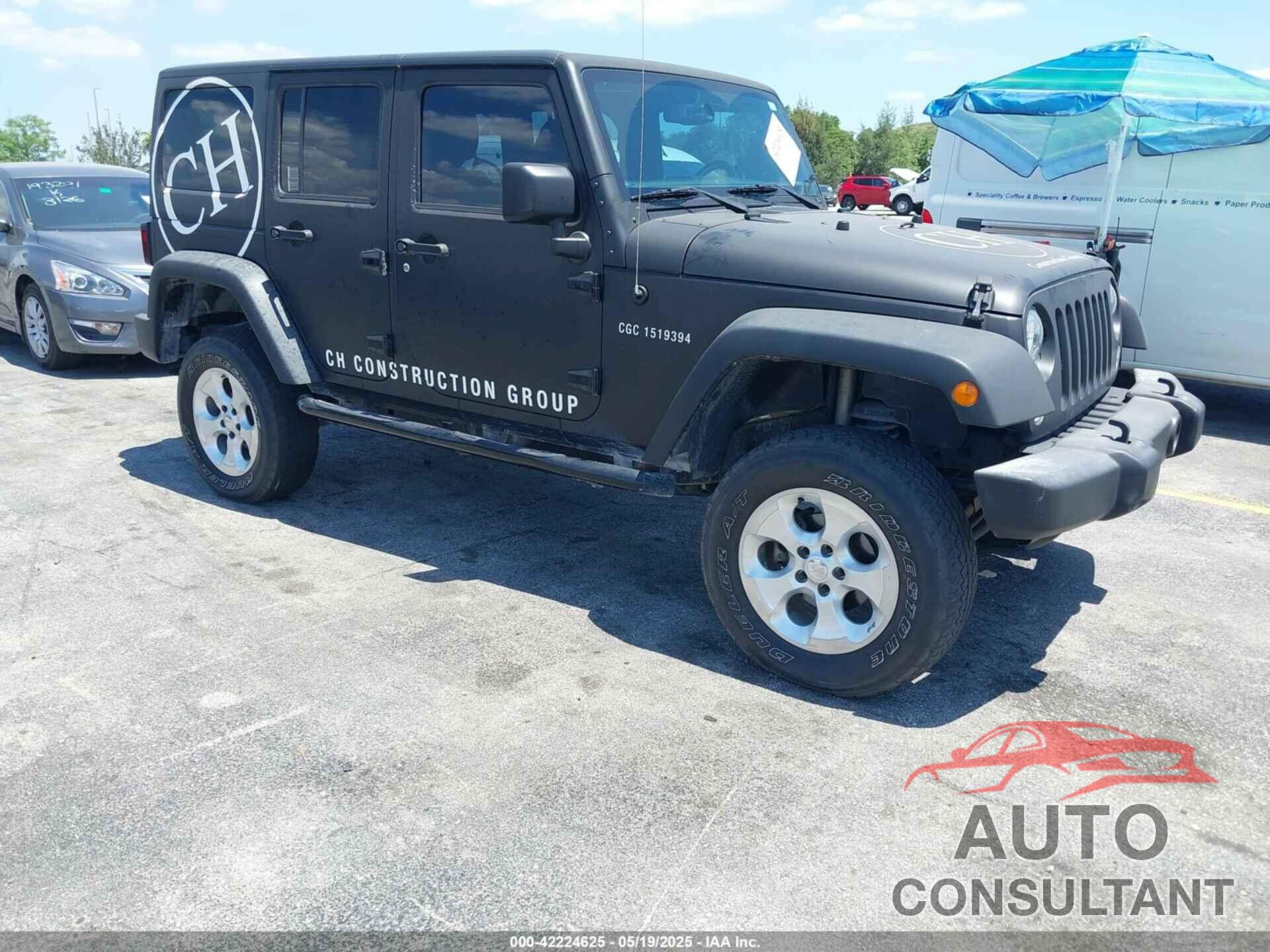 JEEP WRANGLER UNLIMITED 2016 - 1C4BJWDG8GL329912