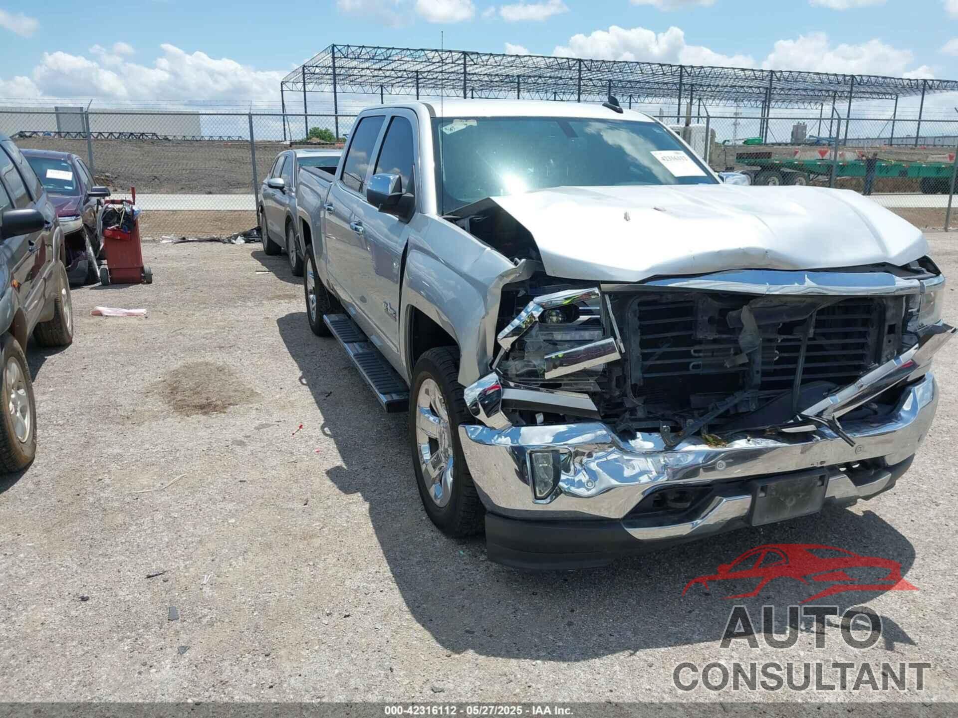 CHEVROLET SILVERADO 1500 2017 - 3GCUKSECXHG510969