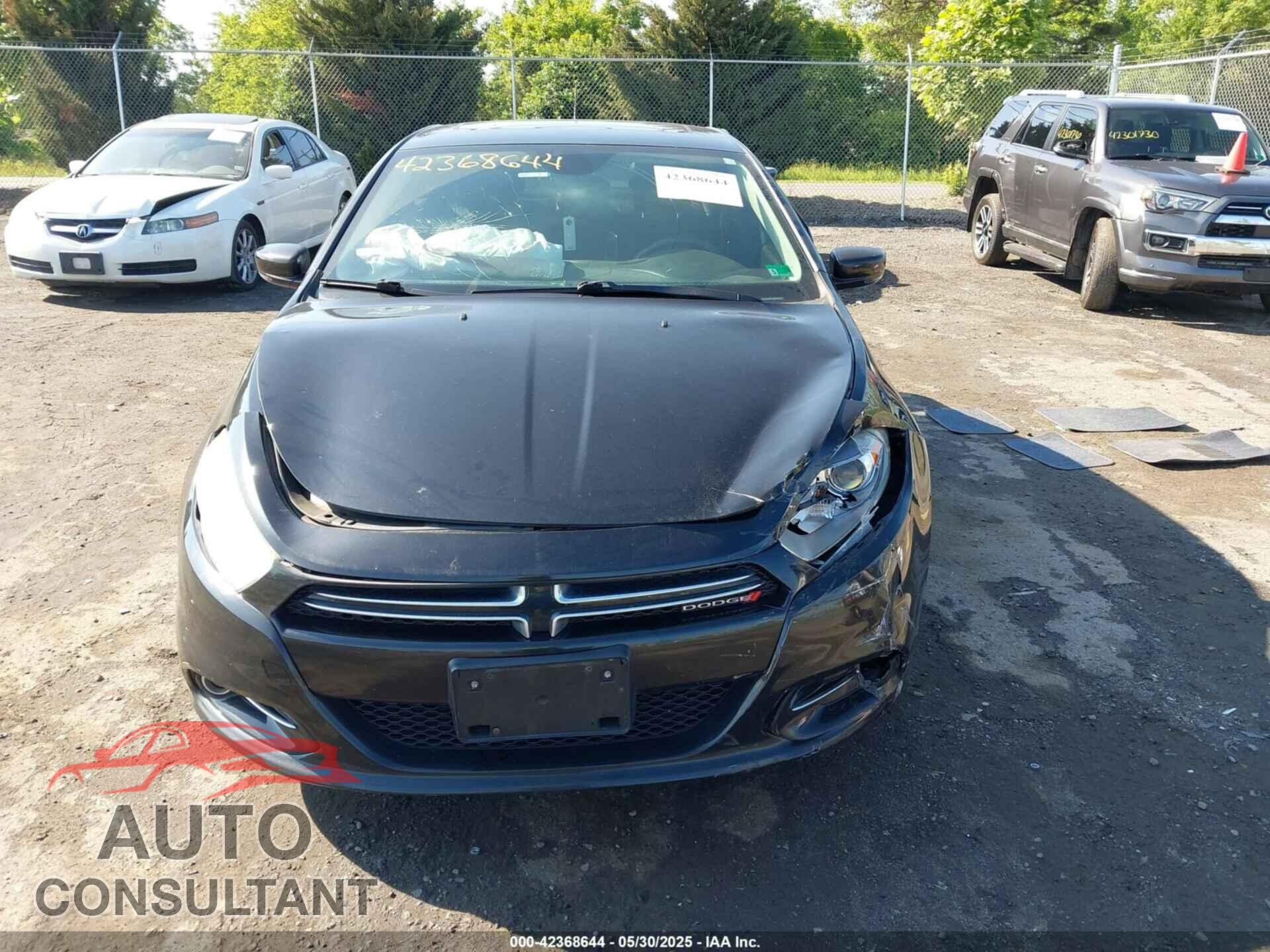 DODGE DART 2014 - 1C3CDFCB4ED860280
