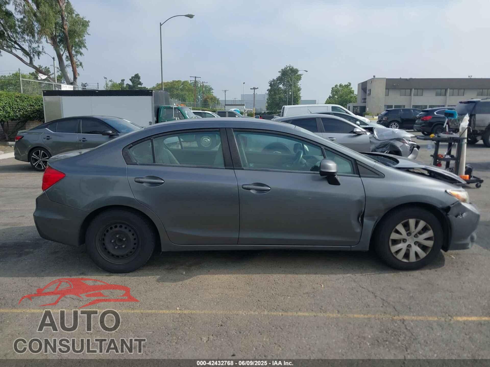 HONDA CIVIC 2012 - 19XFB2F53CE307192