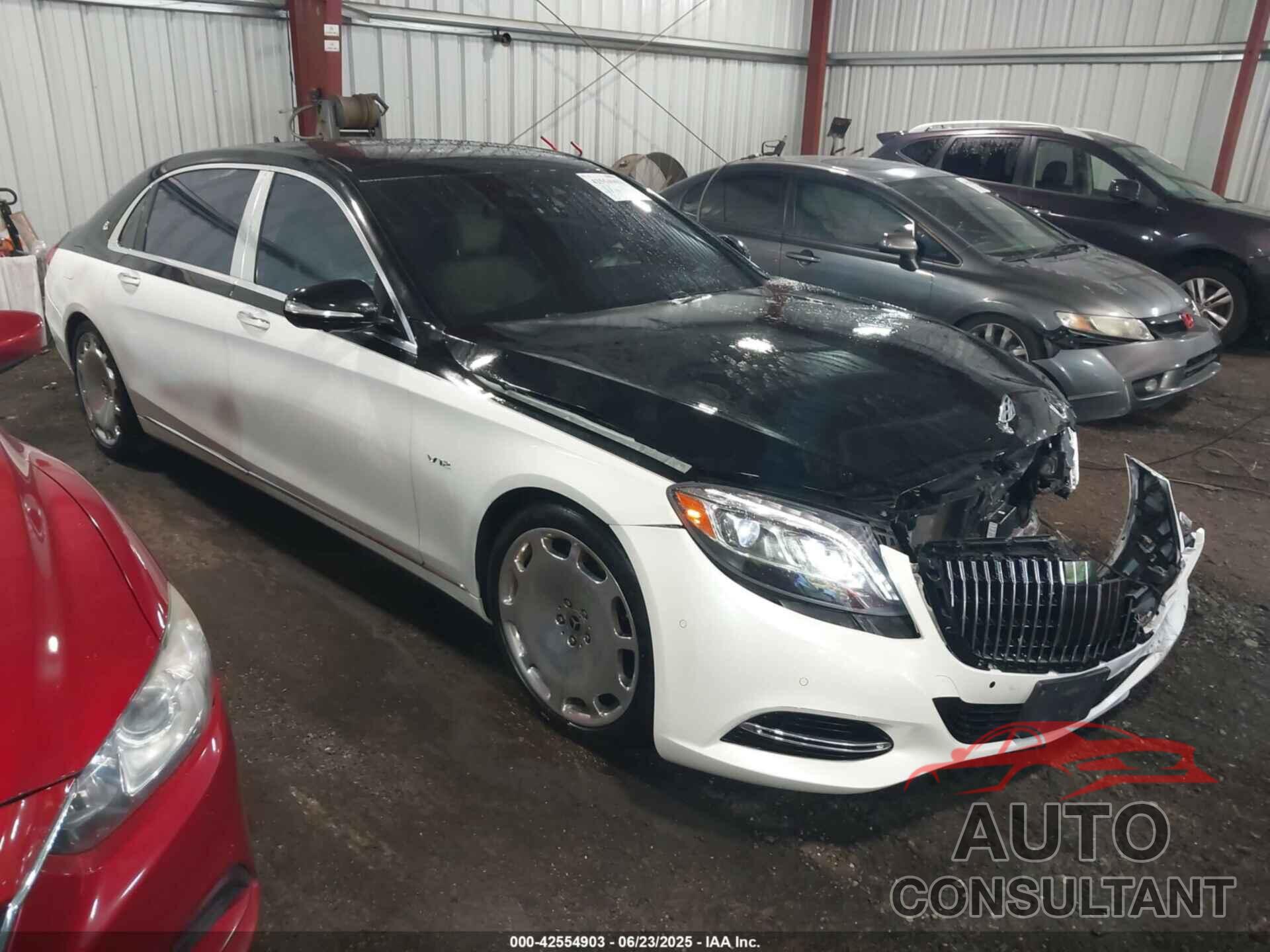 MERCEDES-BENZ MAYBACH S 600 2016 - WDDUX7GB0GA175808