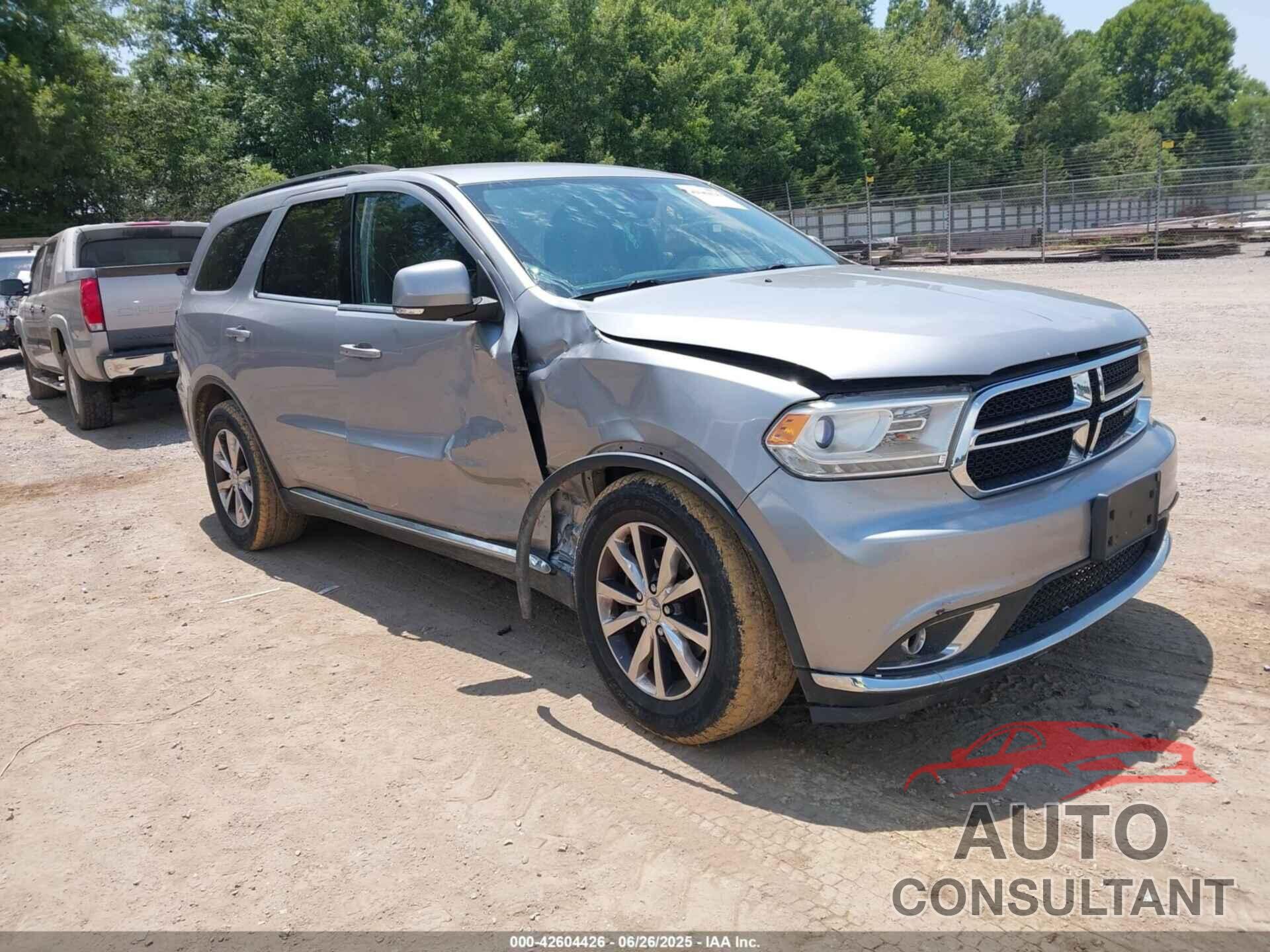 DODGE DURANGO 2016 - 1C4RDHDG7GC346217
