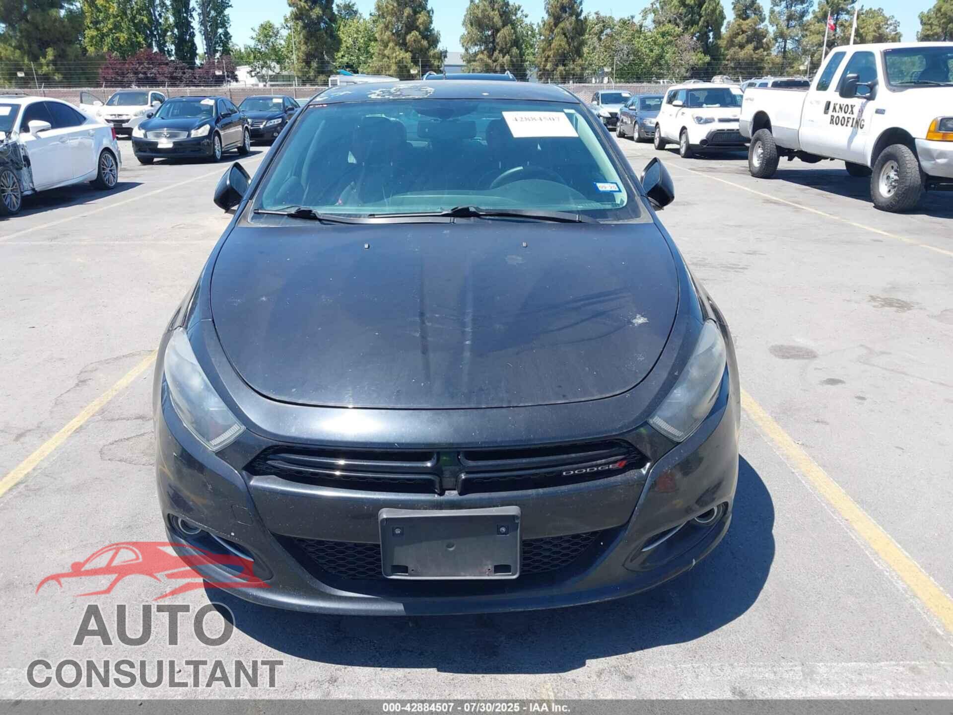 DODGE DART 2013 - 1C3CDFBA3DD294989