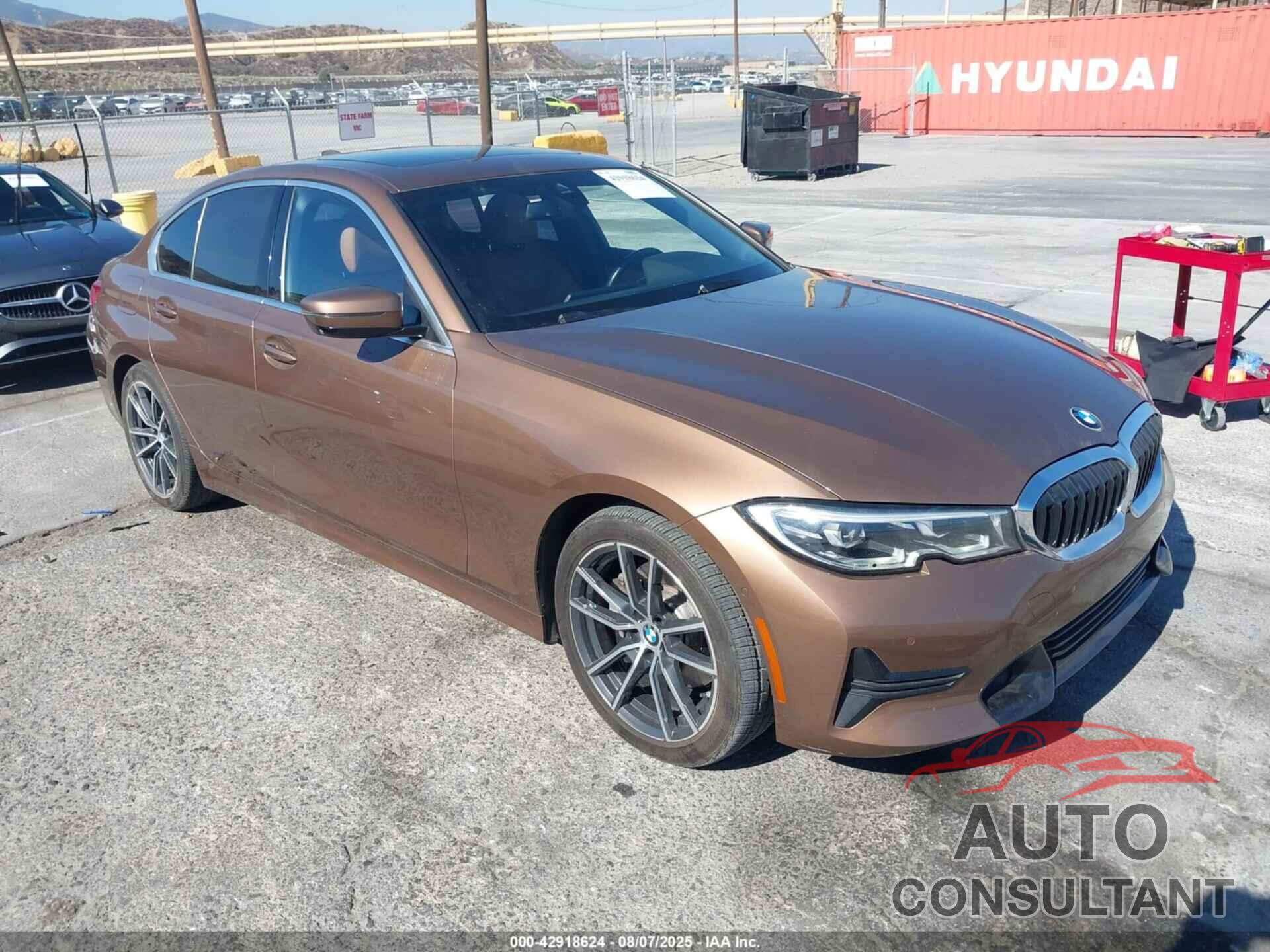 BMW 330I 2019 - WBA5R1C52KAK10683