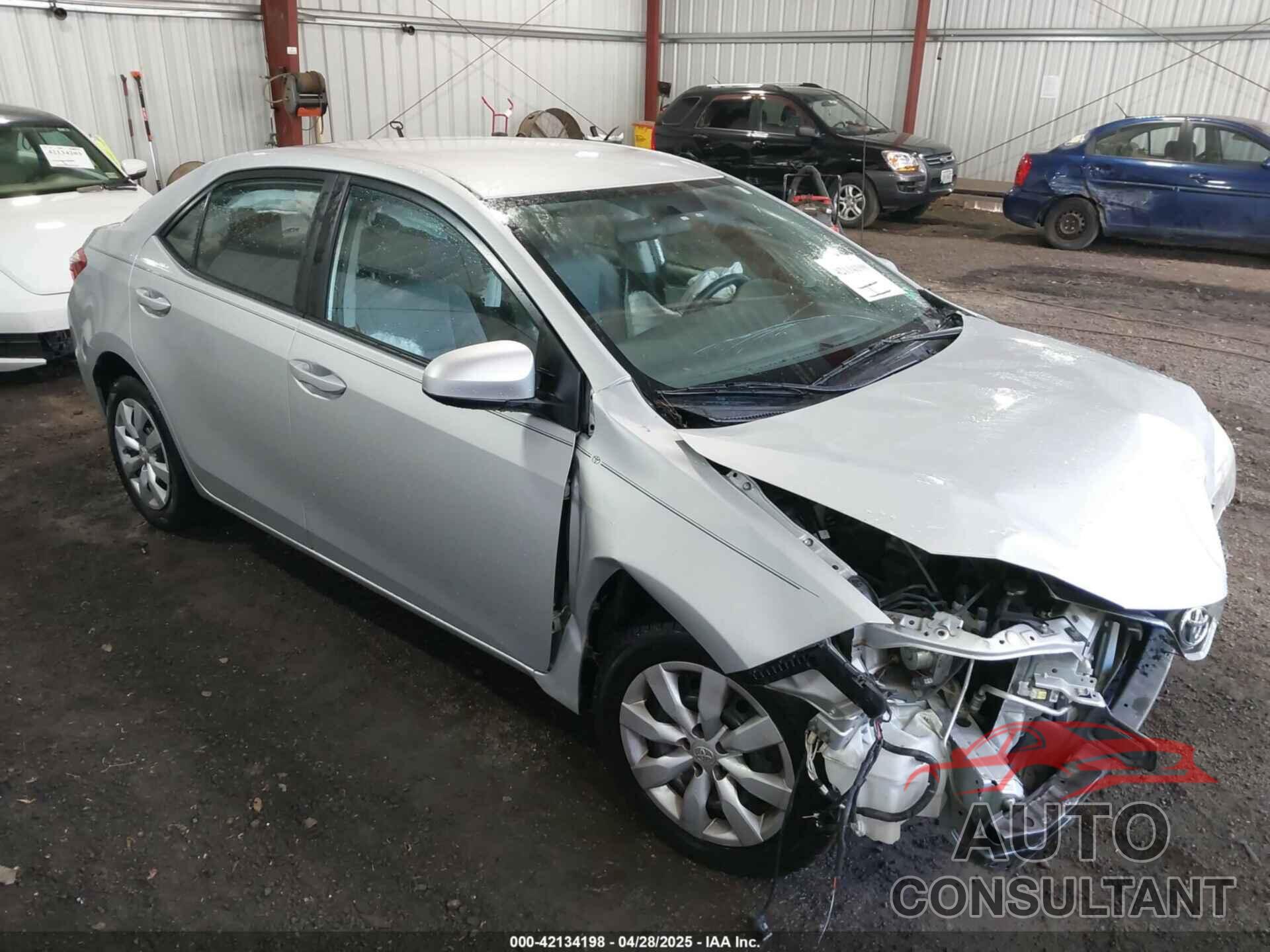 TOYOTA COROLLA 2016 - 2T1BURHE4GC609223