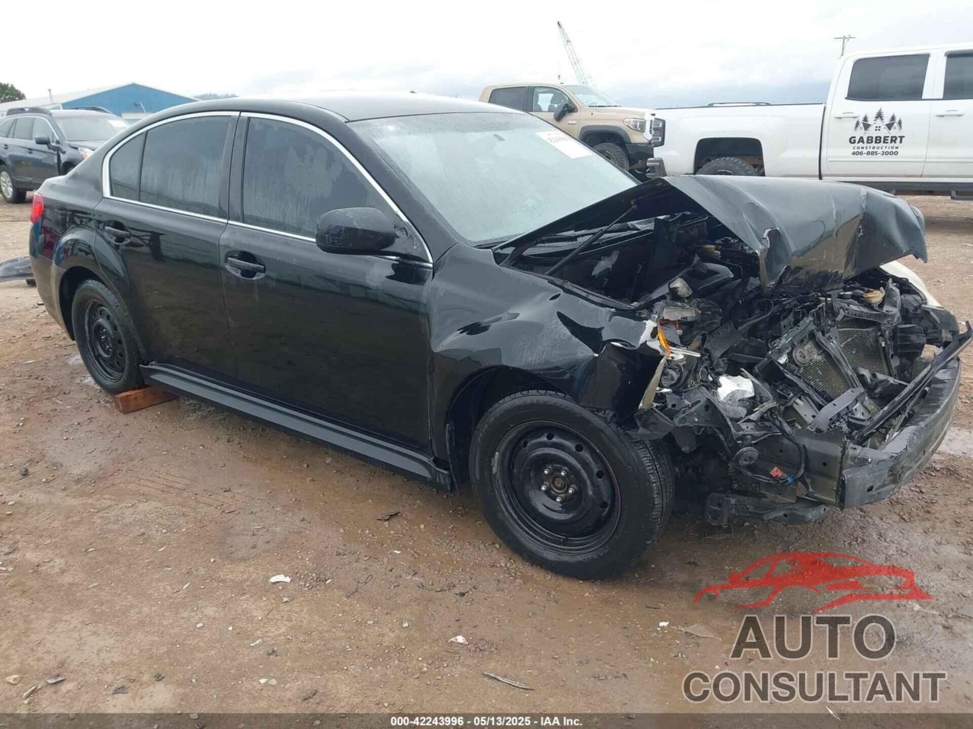 SUBARU LEGACY 2010 - 4S3BMBA65A3217491