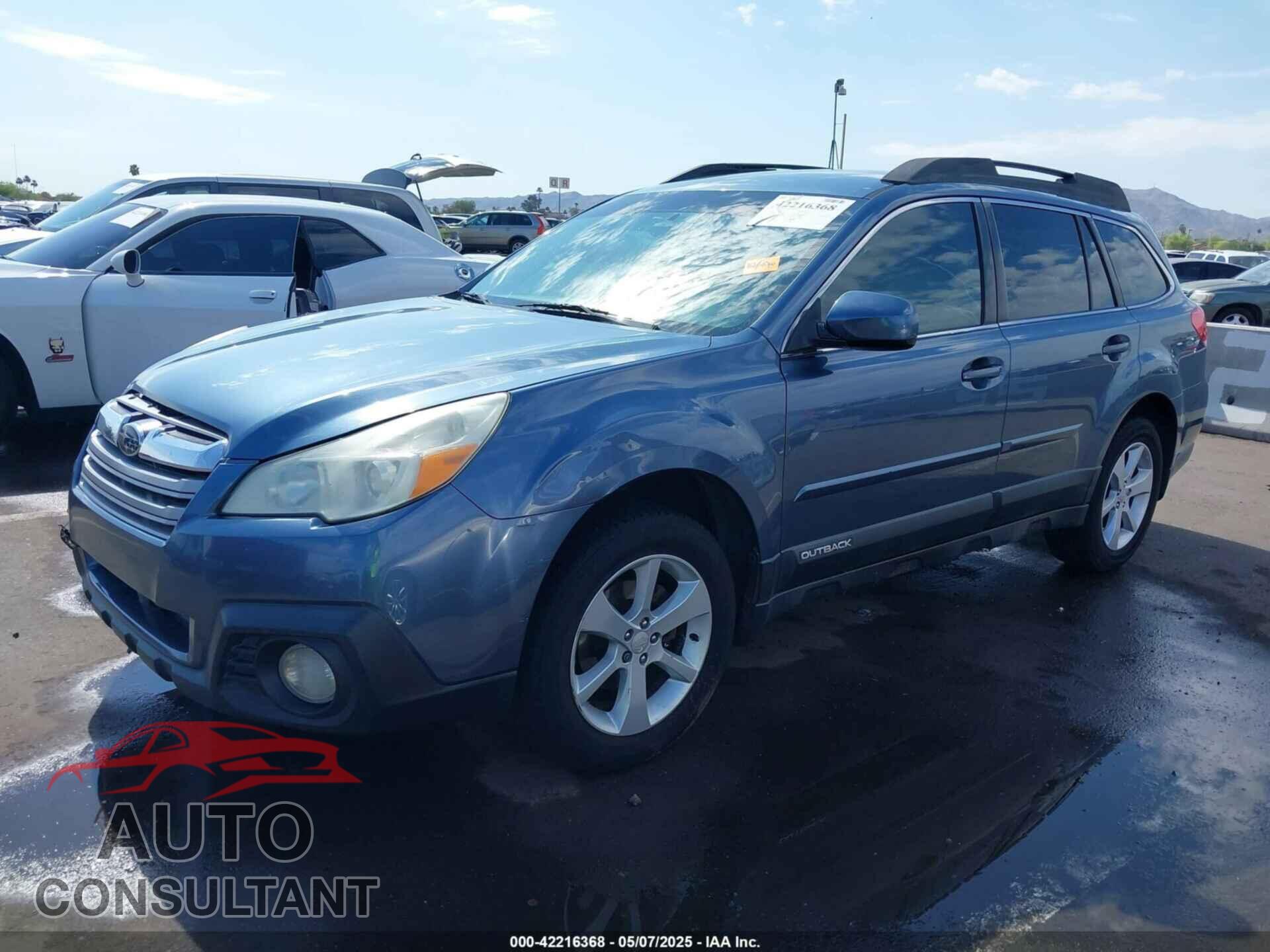 SUBARU OUTBACK 2013 - 4S4BRBCC5D3235879