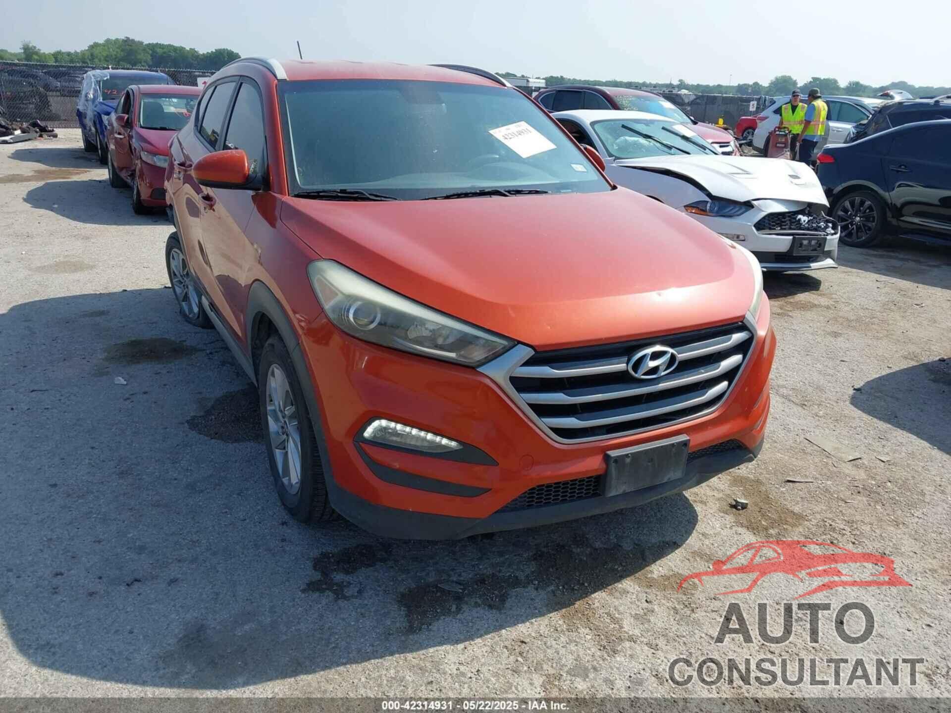 HYUNDAI TUCSON 2017 - KM8J33A43HU335526